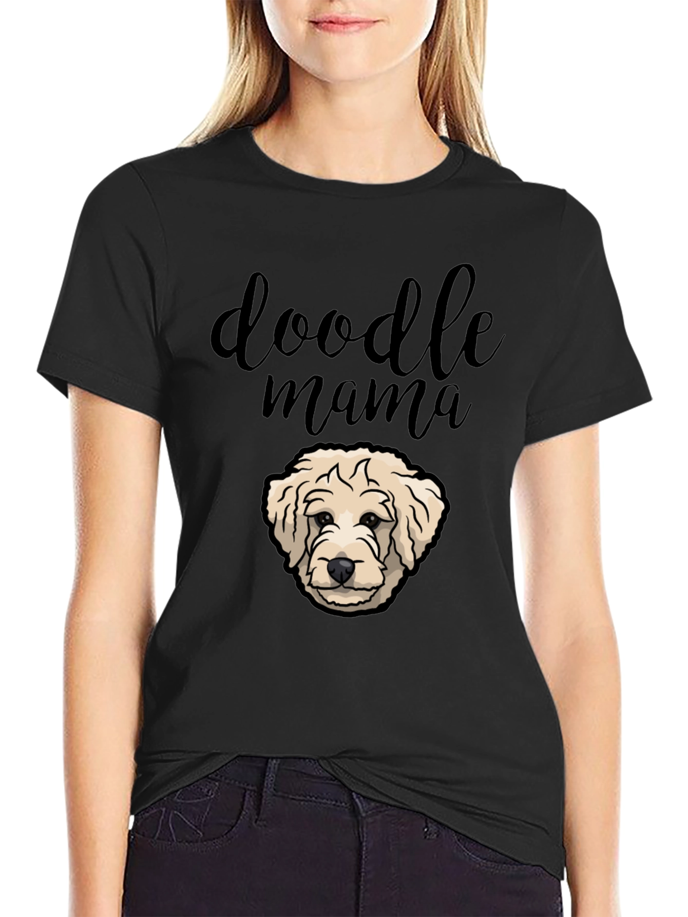 Doodle Mama T-Shirt: Dog Lover Tee