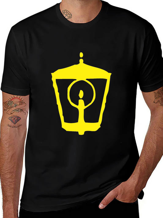 Lantern Graphic Black T-Shirt