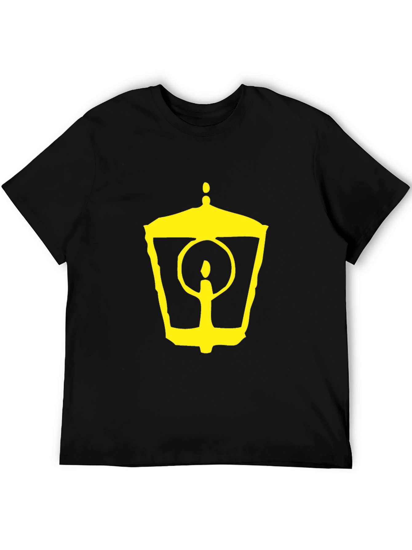 Lantern Graphic Black T-Shirt
