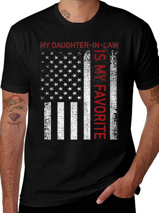 My Daughter-in-law is My Favorite Flag T-Shirt