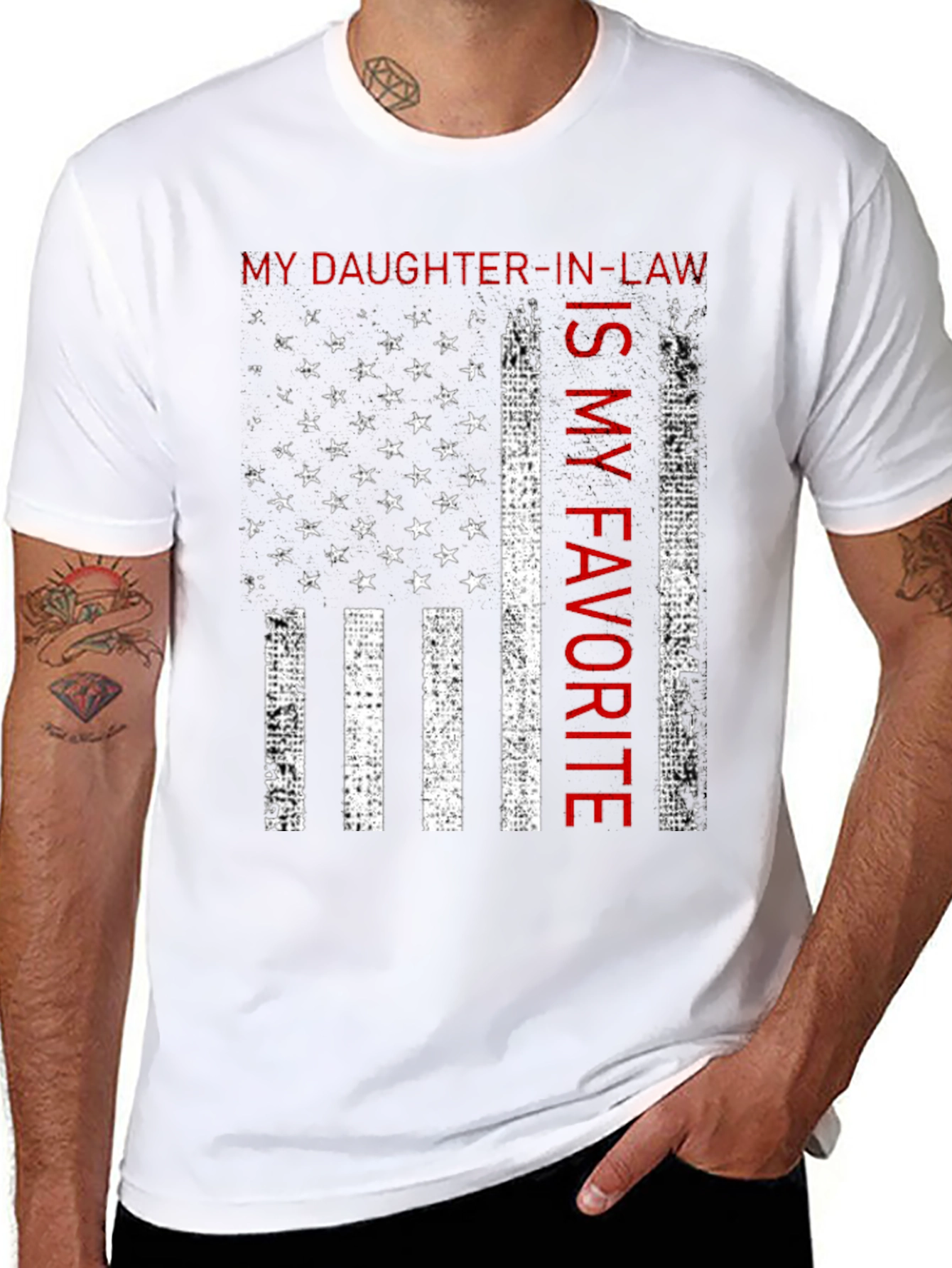 My Daughter-in-law is My Favorite Flag T-Shirt