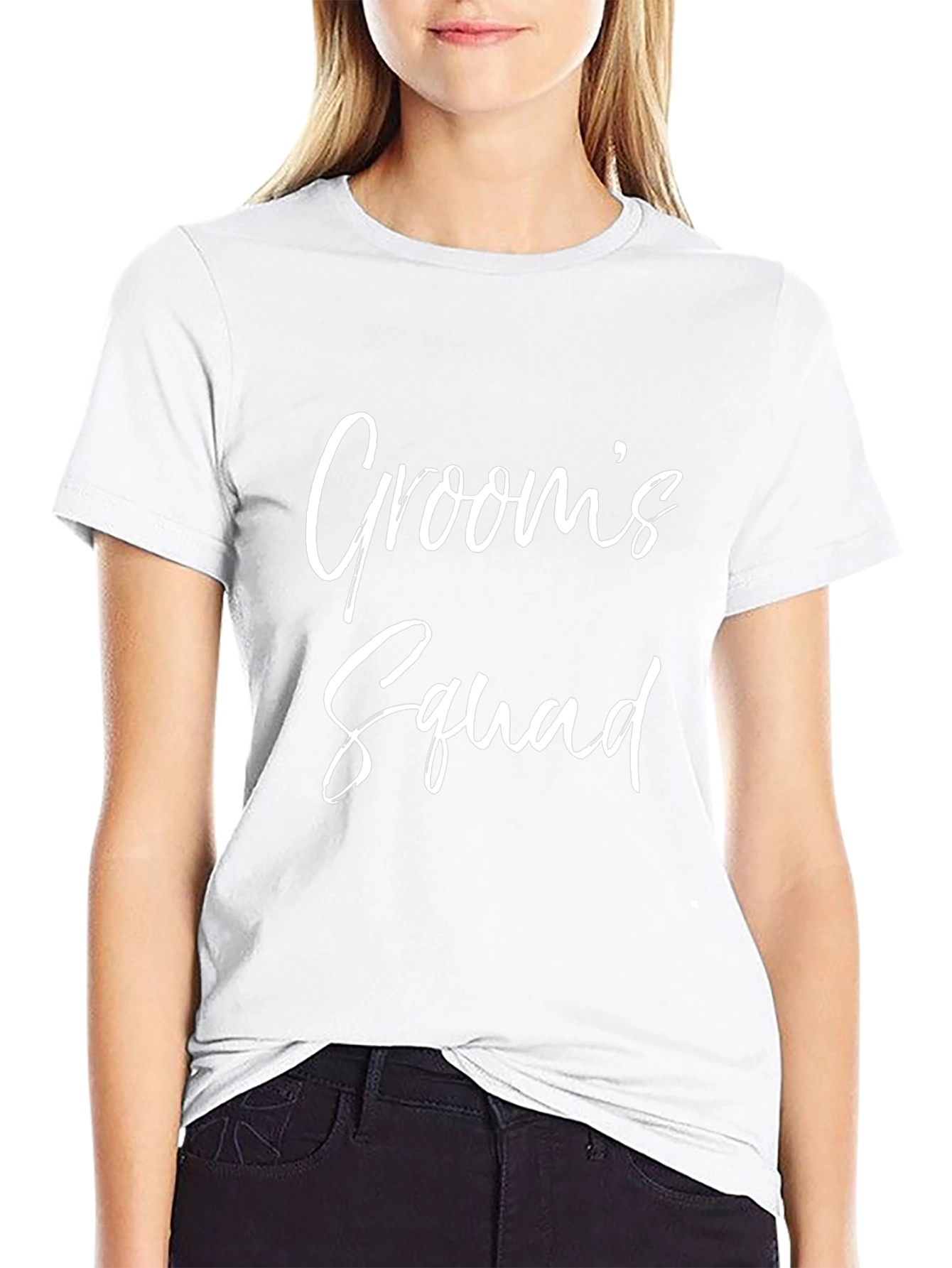 Grooms Squad Tee - Stylish Wedding Party Shirt