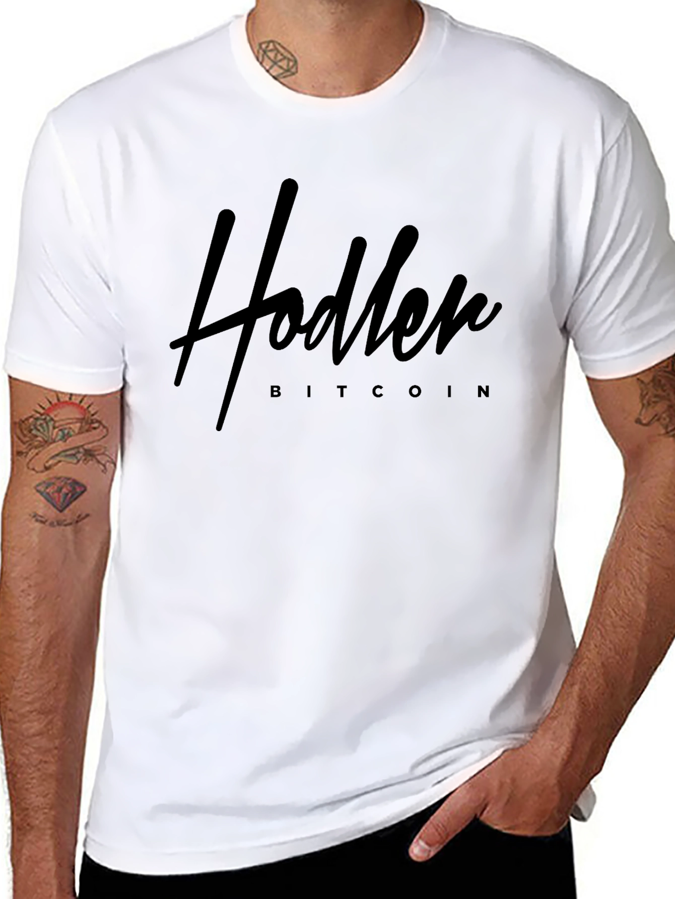HODLer Bitcoin Black T-Shirt