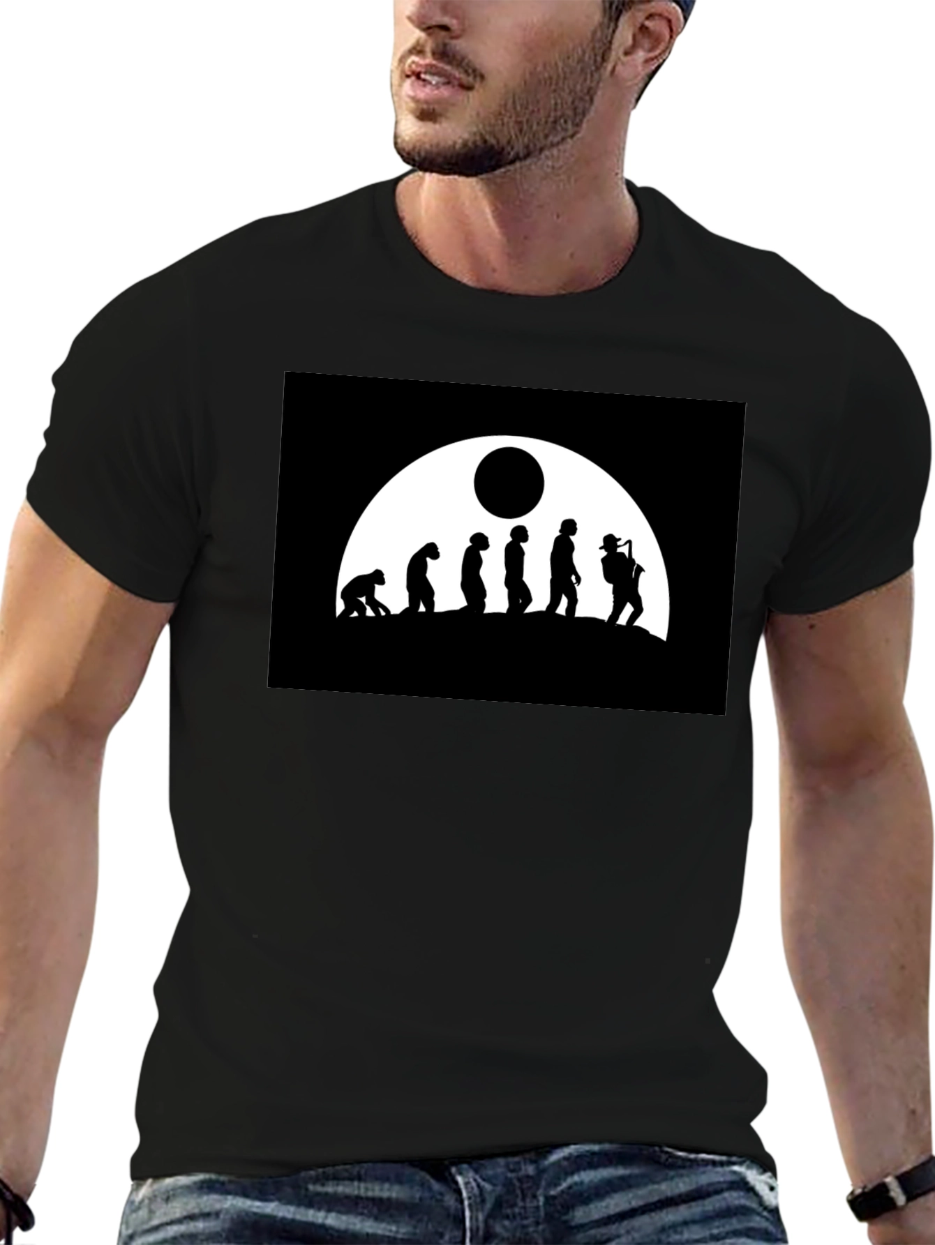 Evolution of Sax T-Shirt