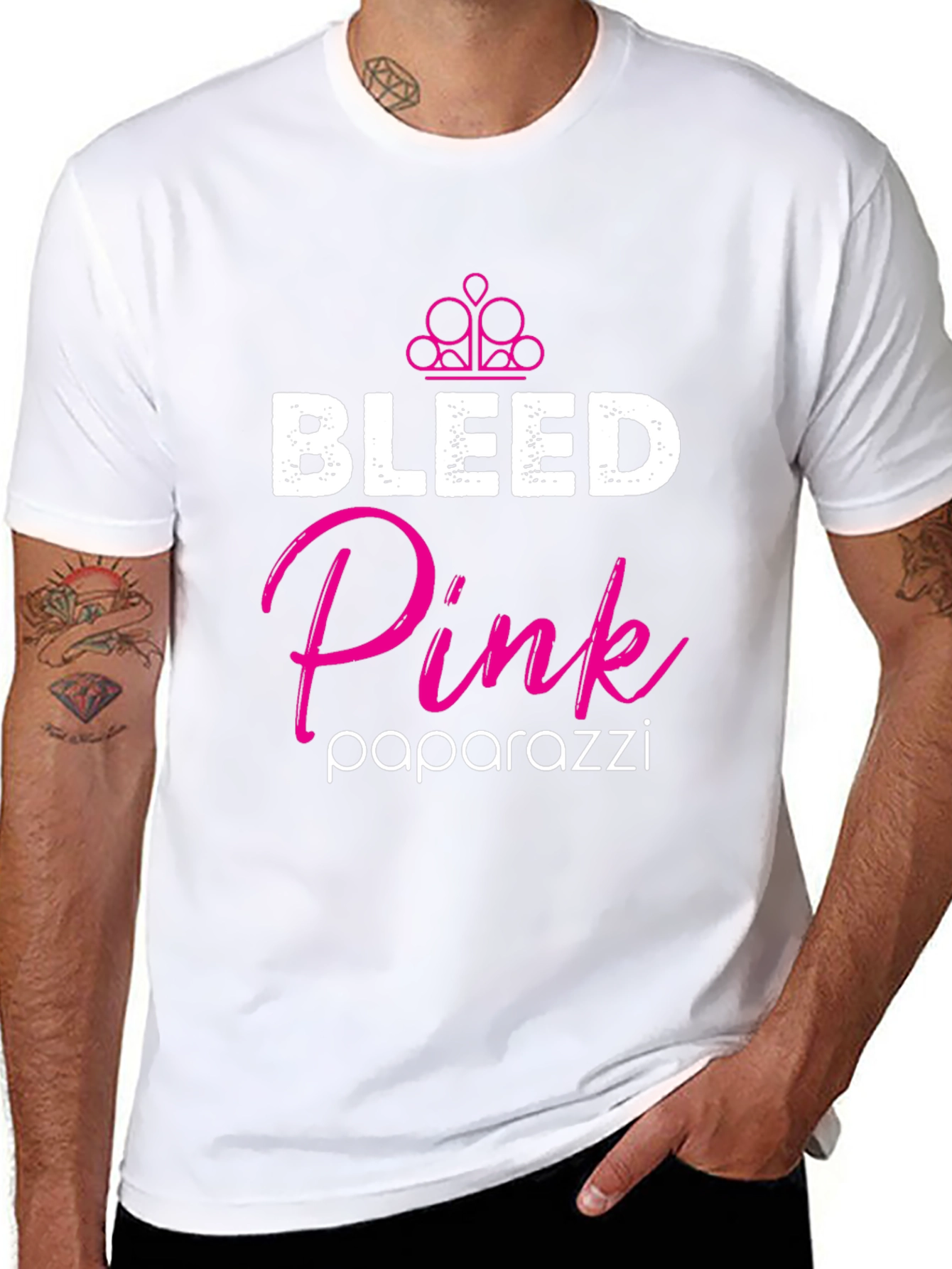 Bleed Pink Paparazzi T-Shirt