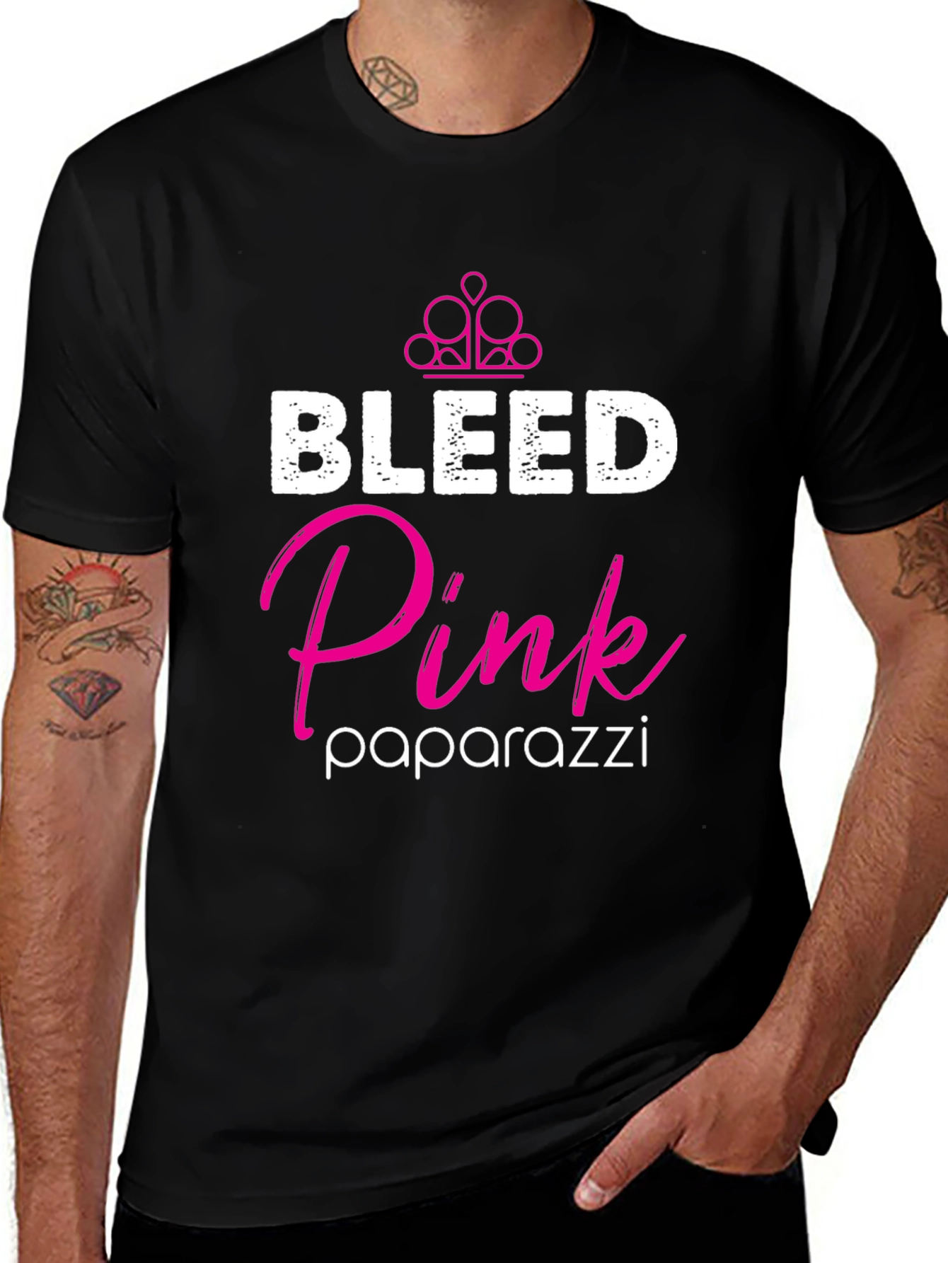 Bleed Pink Paparazzi T-Shirt