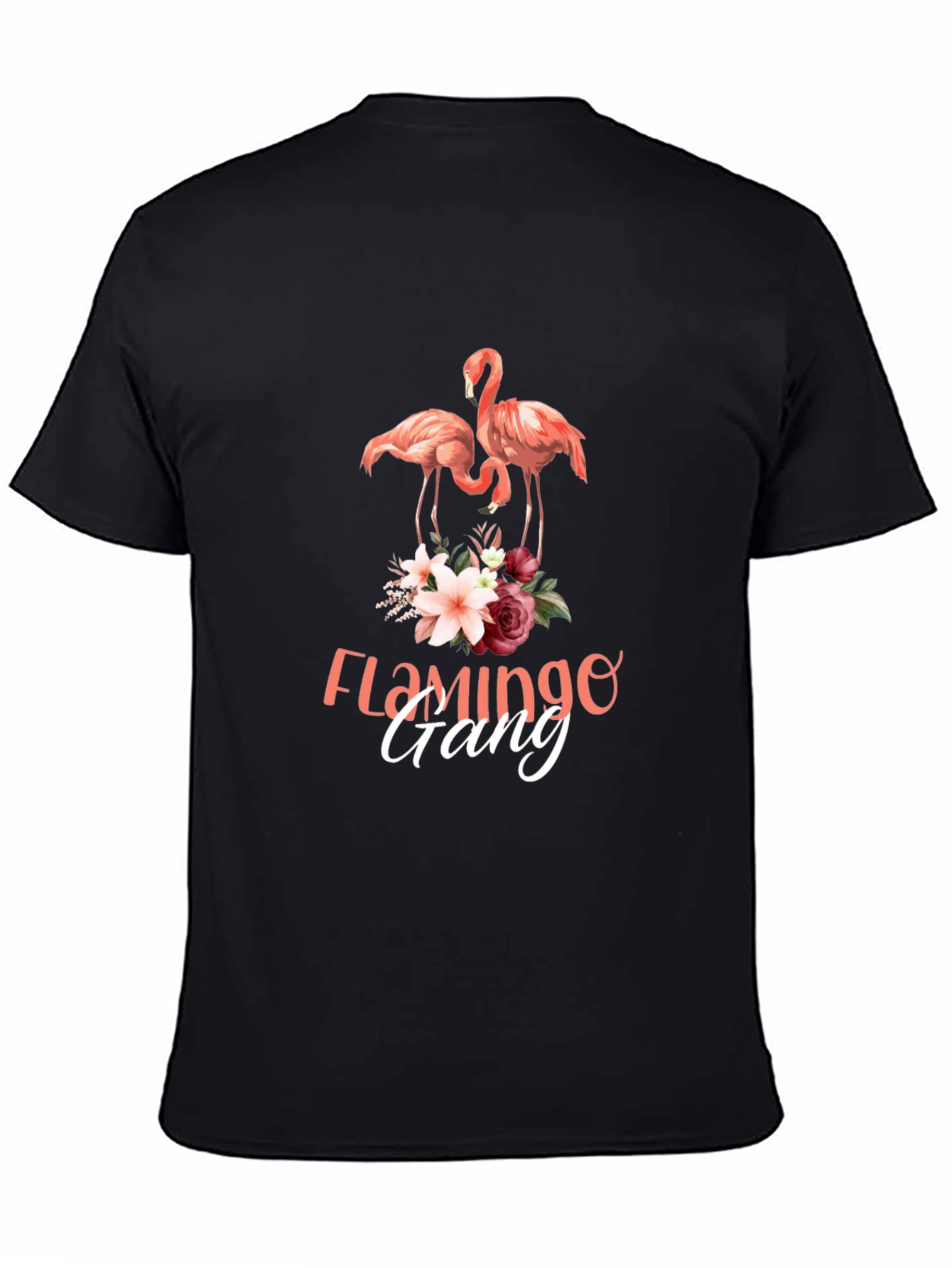 Flamingo Gang Graphic Tee - Unique Design