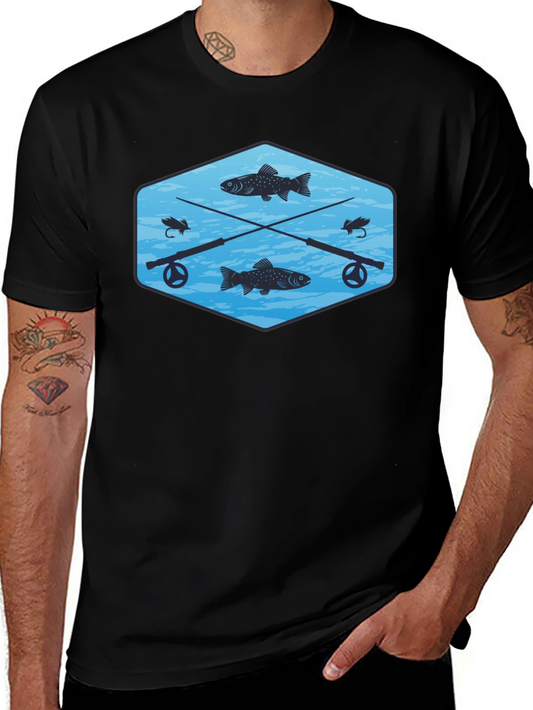 Fishing T-Shirt - Anglers Graphic Tee
