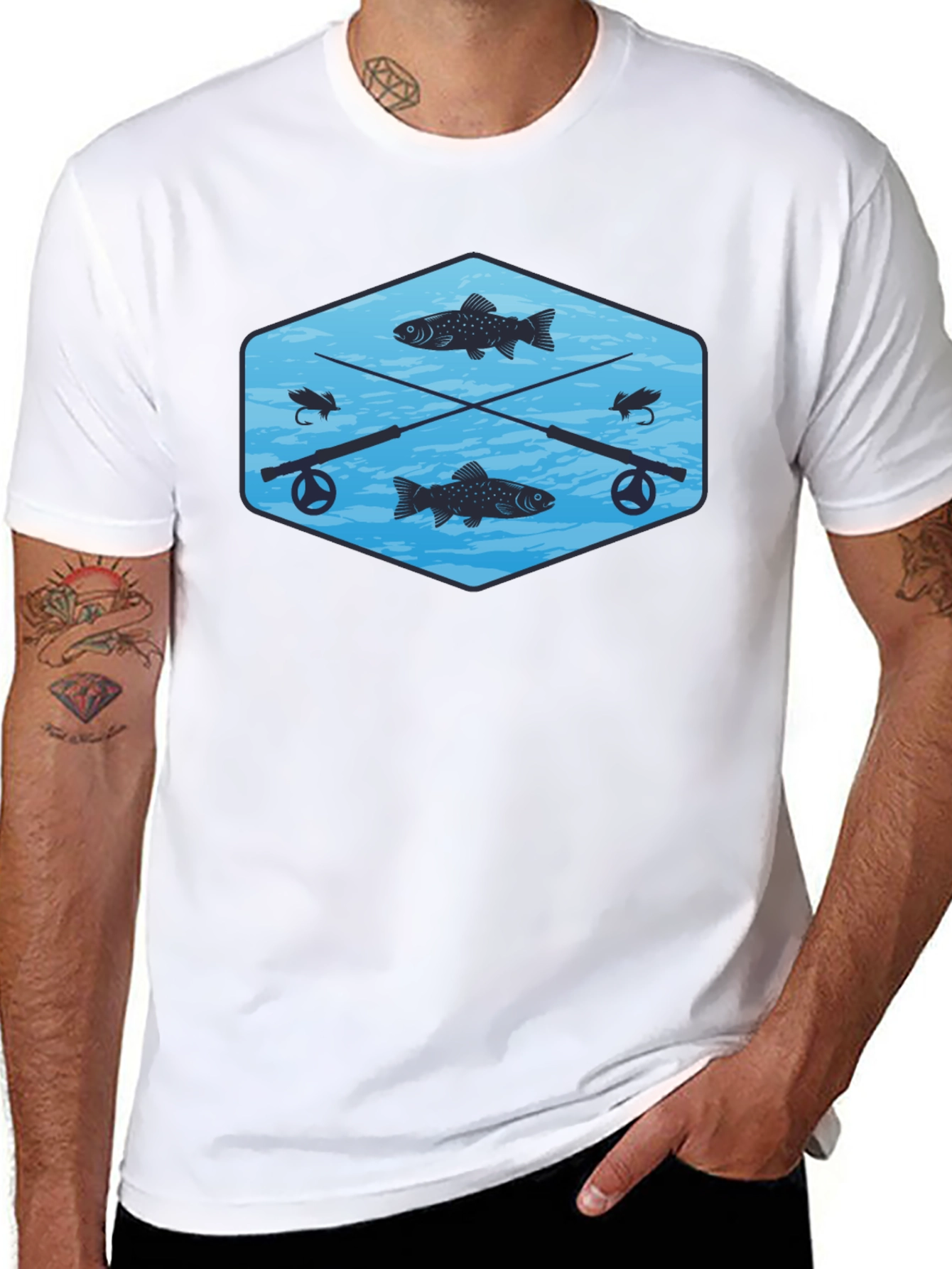Fishing T-Shirt - Anglers Graphic Tee