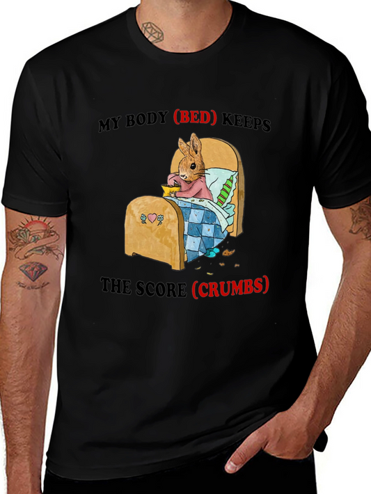 My Body Bed Keeps The Score Crumbs T-Shirt