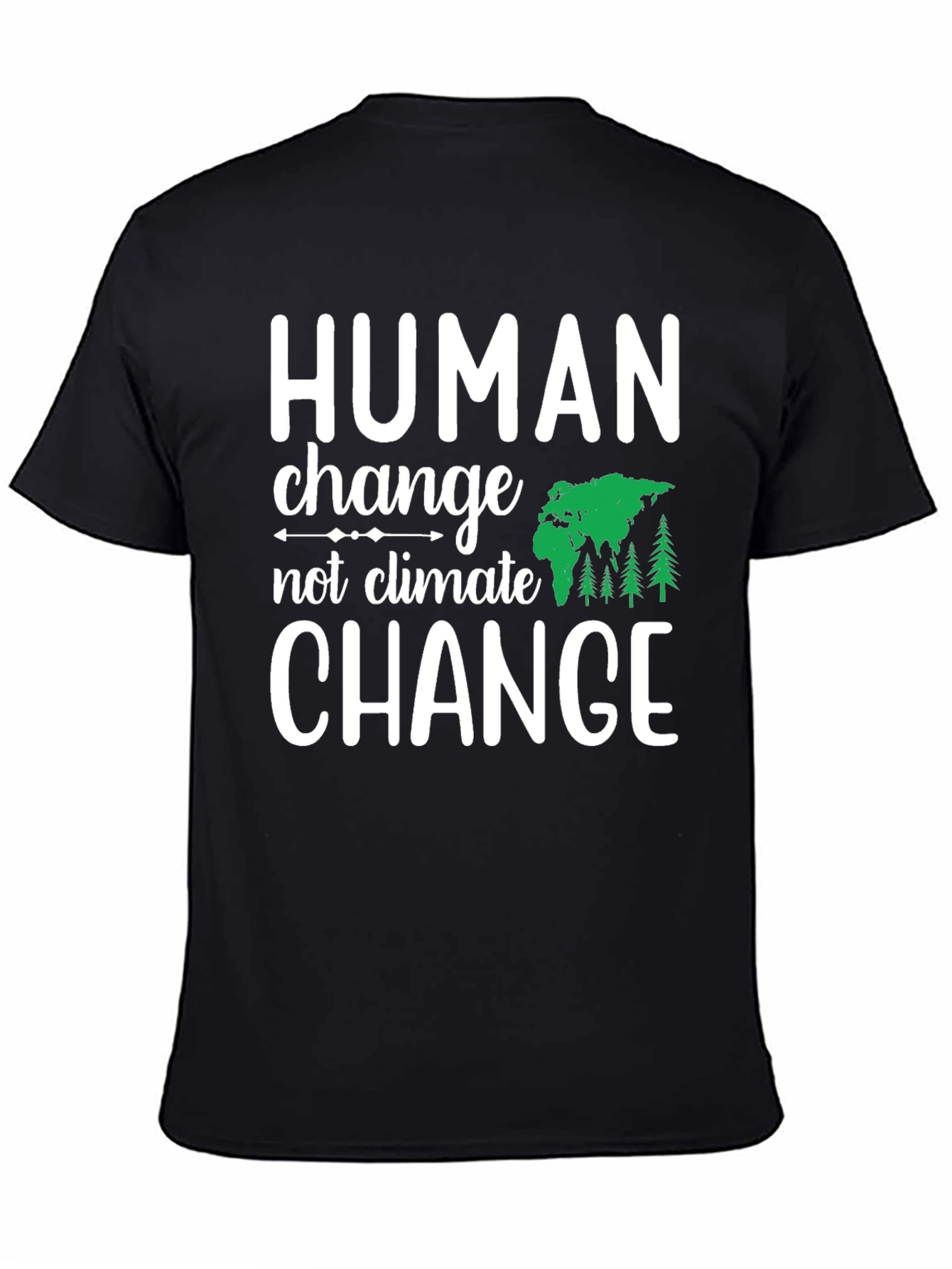 Human Change Tee: Eco-Friendly Activism