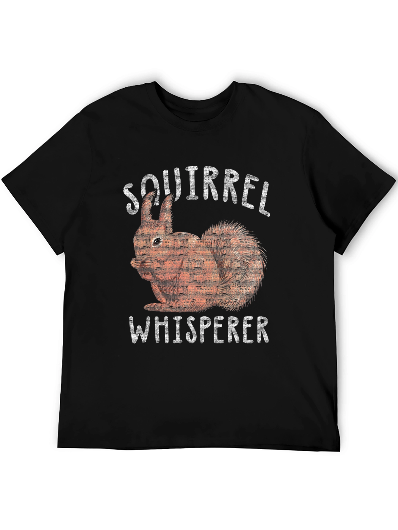 Squirrel Whisperer Graphic Tee - Black