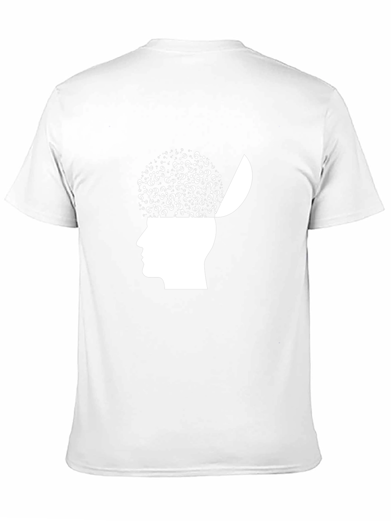 Question Mind T-Shirt - Open Head Design