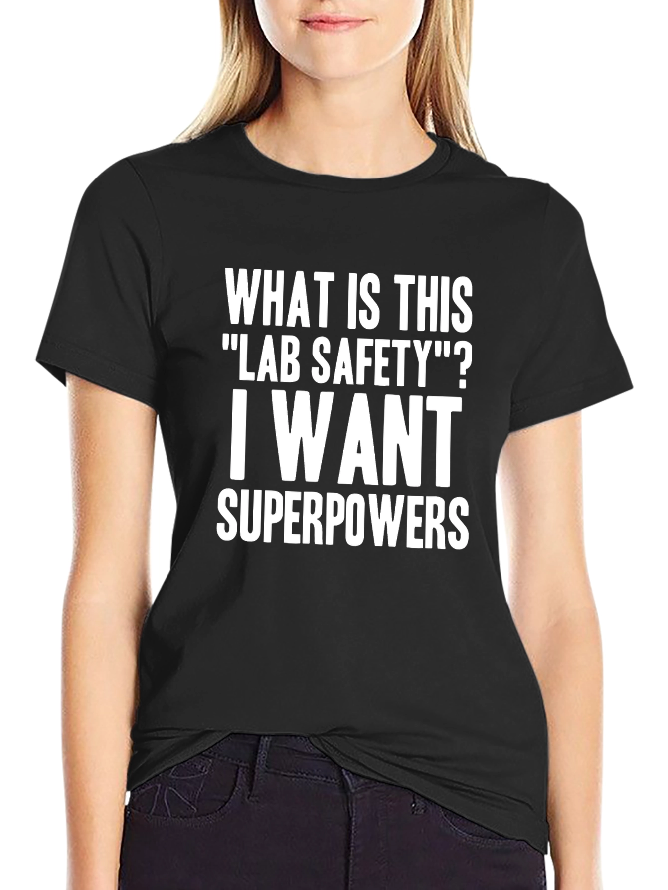 Lab Safety Superpowers T-Shirt - Funny Science Tee