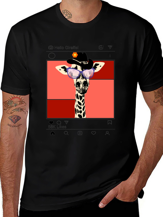 Giraffe Instagram T-Shirt
