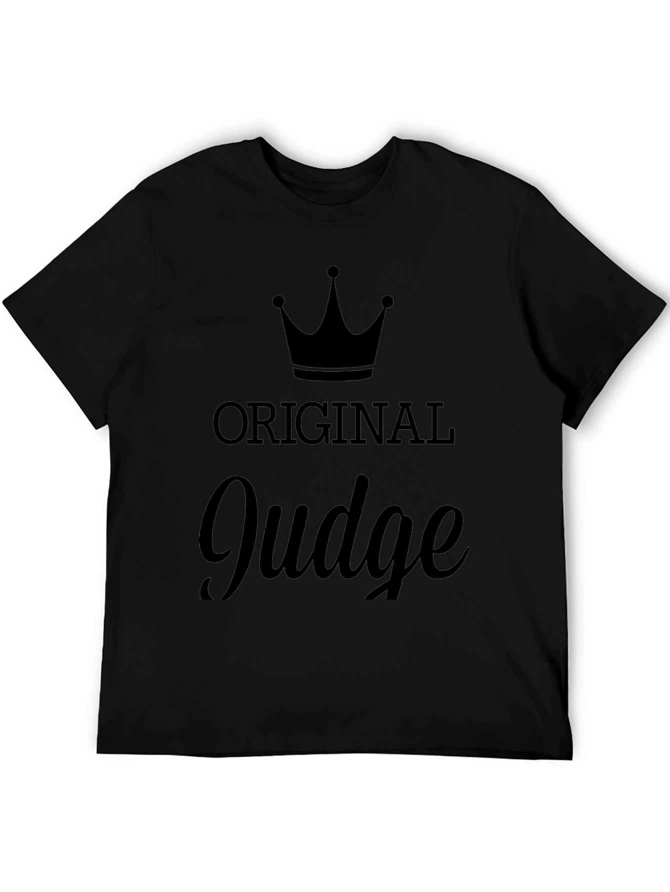 Original Judge Crown T-Shirt - Black