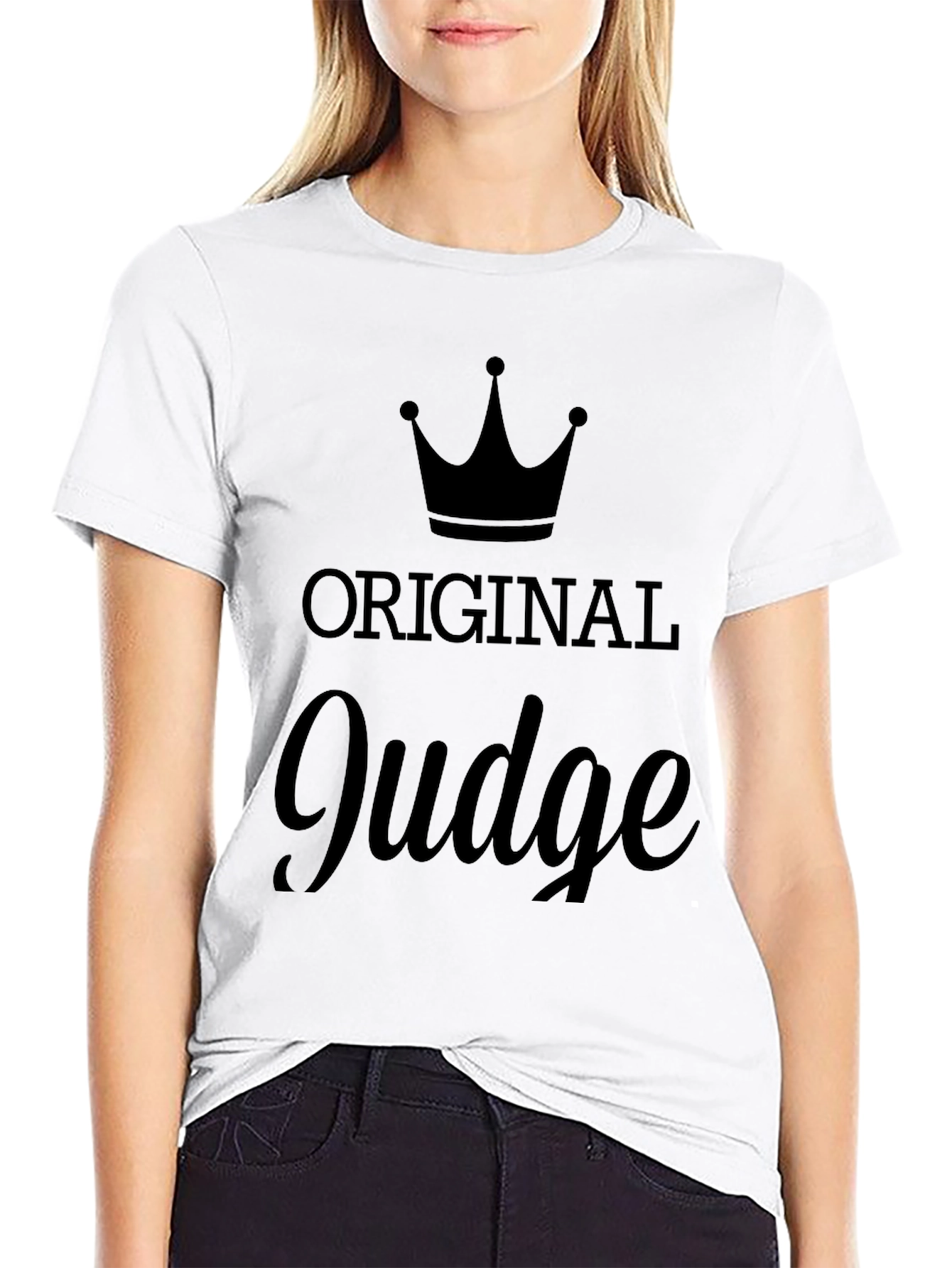 Original Judge Crown T-Shirt - Black