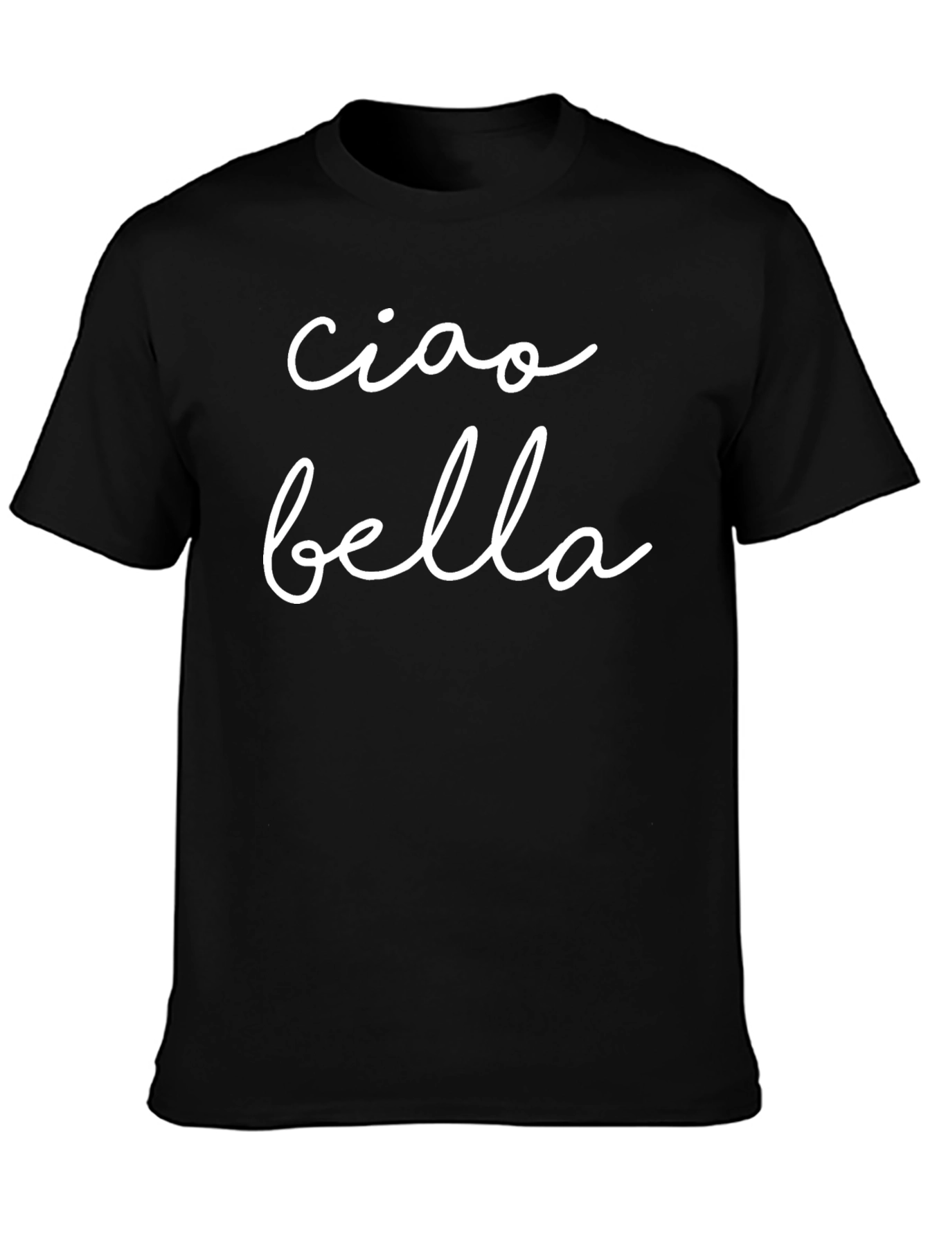 Ciao Bella Graphic Tee - Black