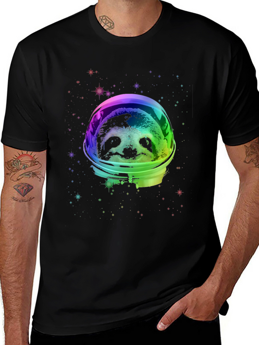 Cosmic Sloth T-Shirt - Space Adventure Tee