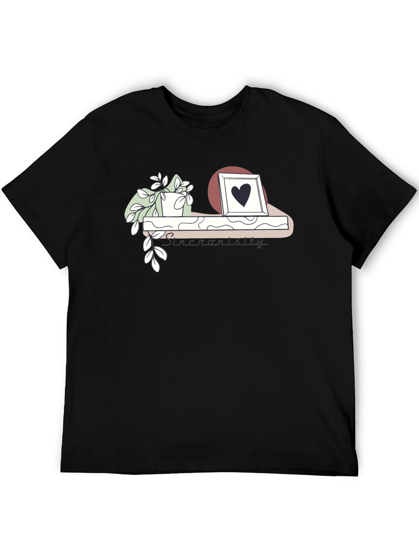 Shelf Plant Graphic Tee - Modern Style