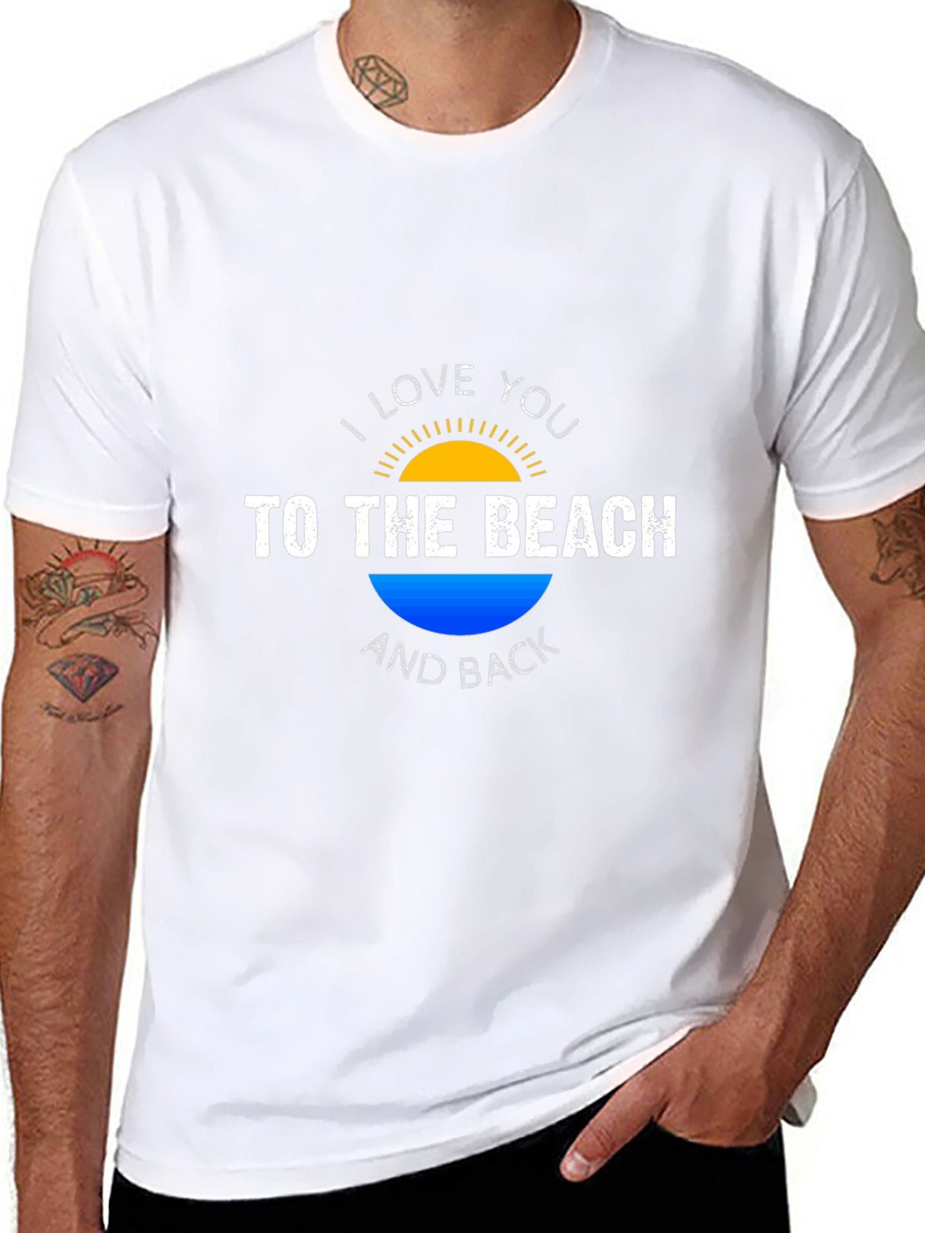 I Love You to the Beach T-Shirt