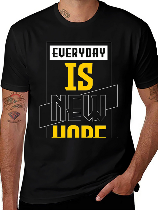 Everyday Is New Hope Graphic Tee - Modern Comfort Fit