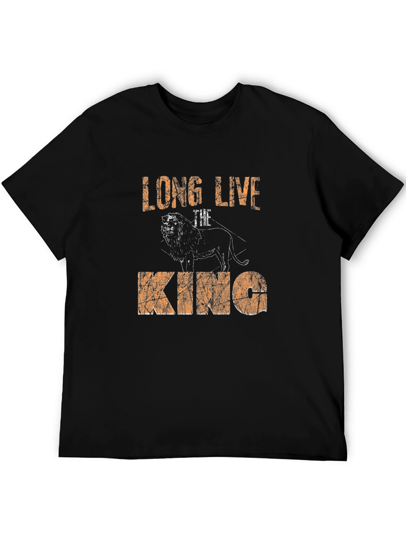 Long Live The King Lion Graphic Tee