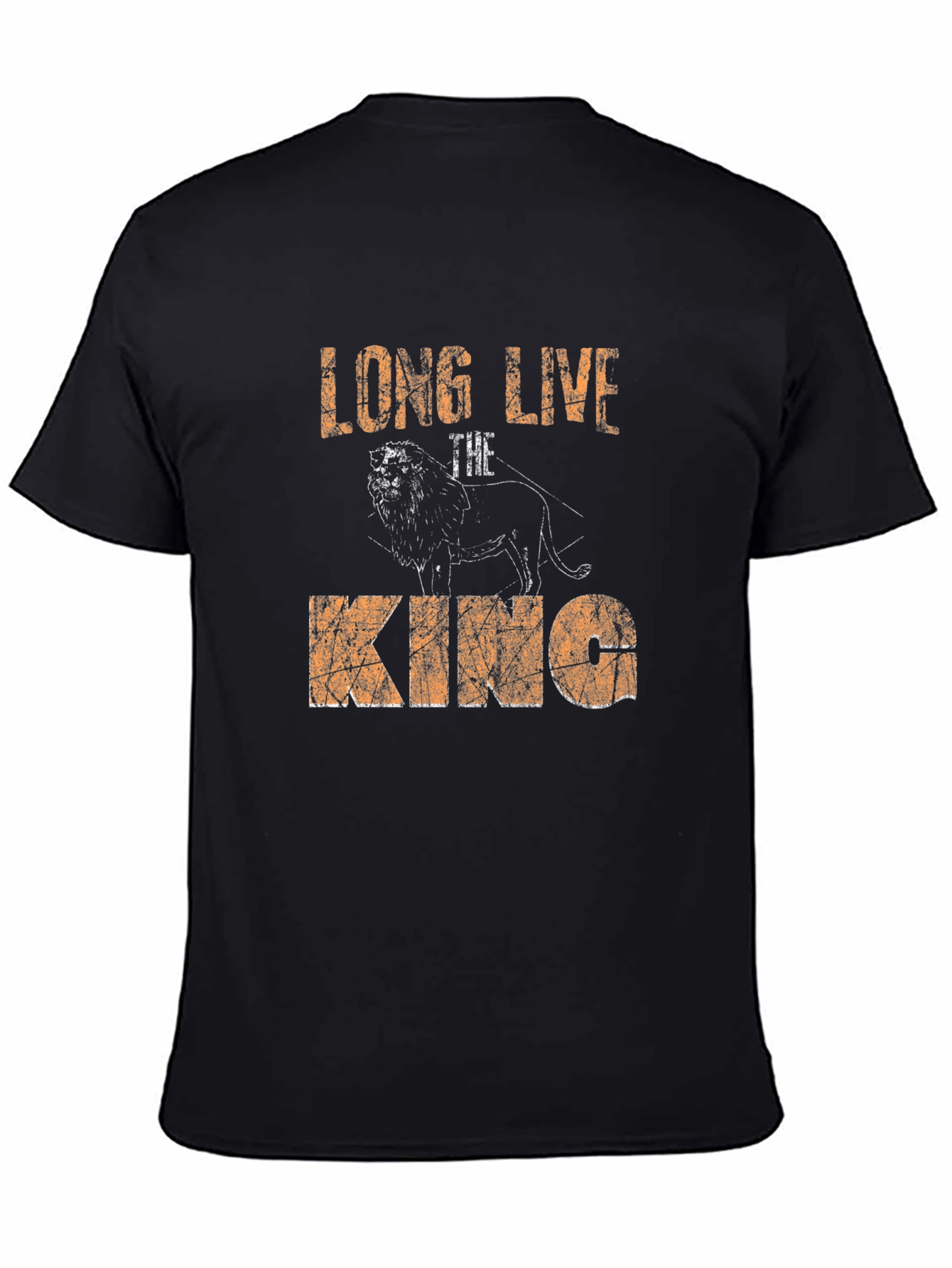 Long Live The King Lion Graphic Tee