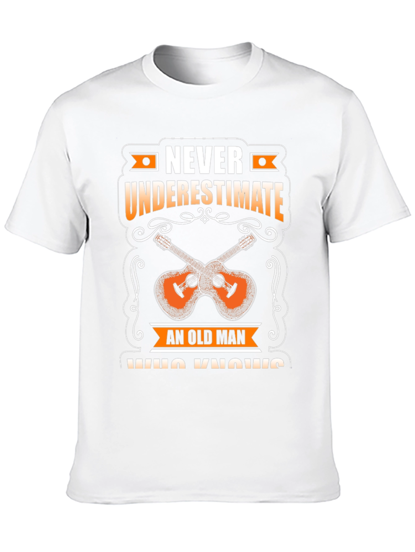 Never Underestimate Old Man T-Shirt