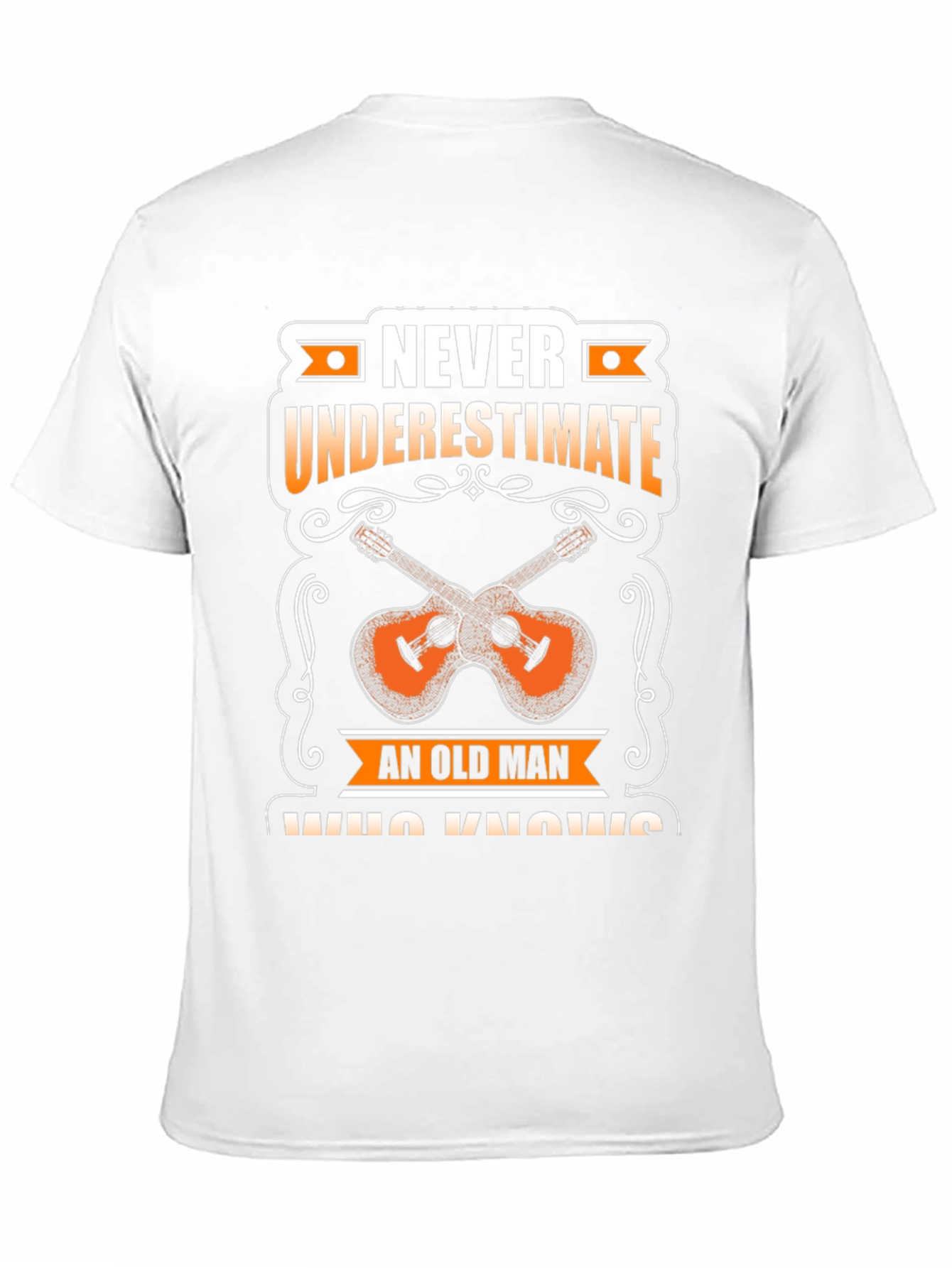 Never Underestimate Old Man T-Shirt