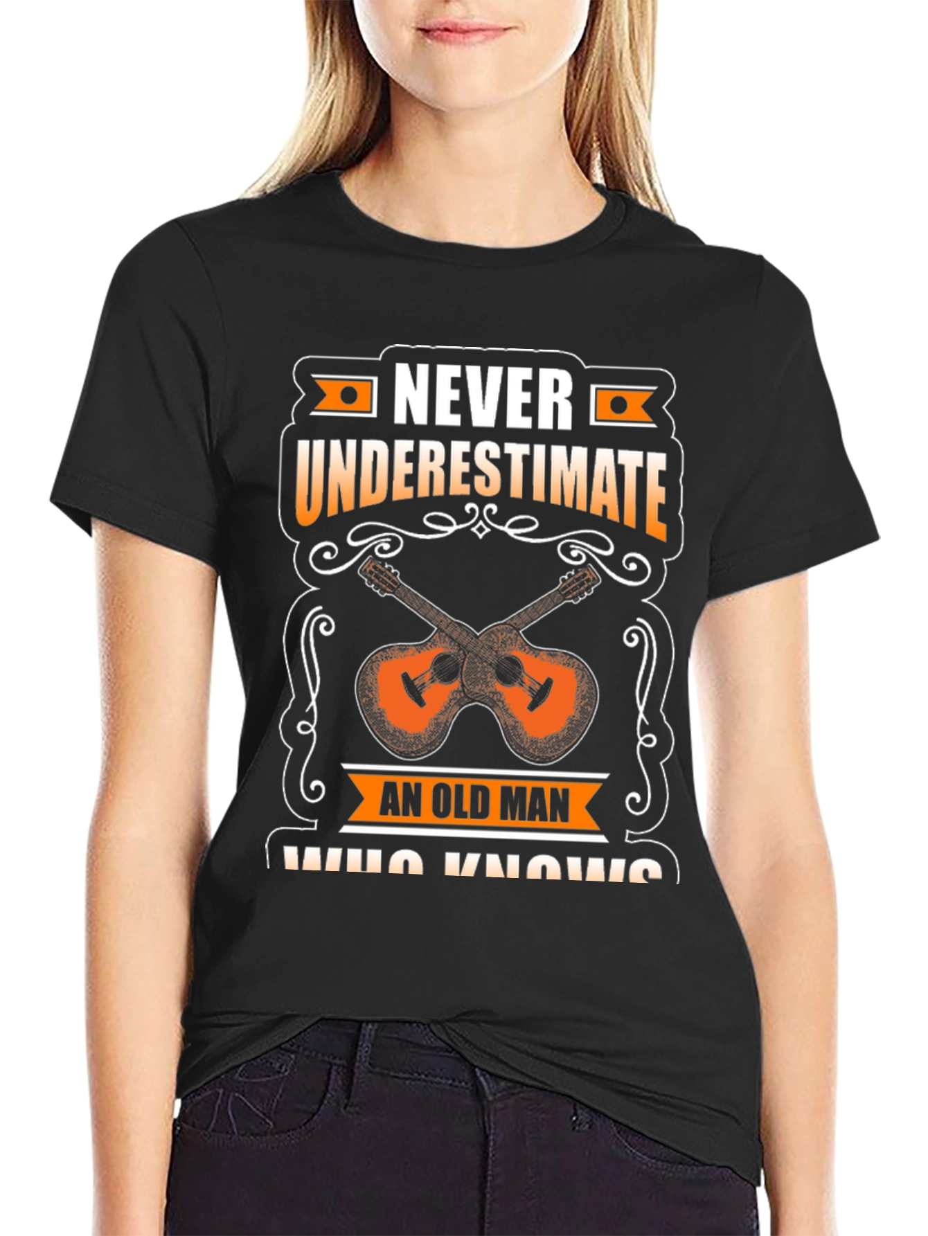 Never Underestimate Old Man T-Shirt