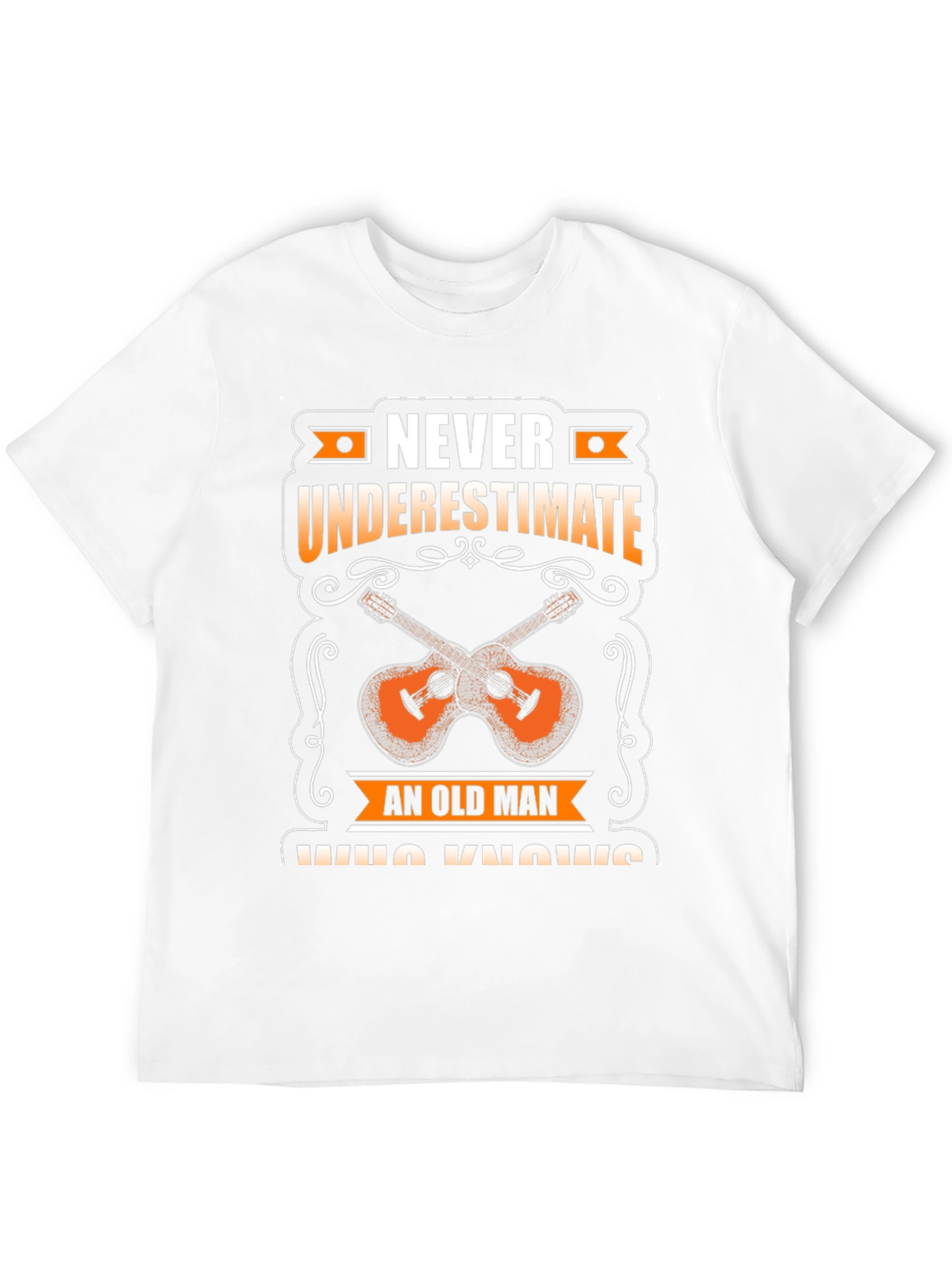 Never Underestimate Old Man T-Shirt