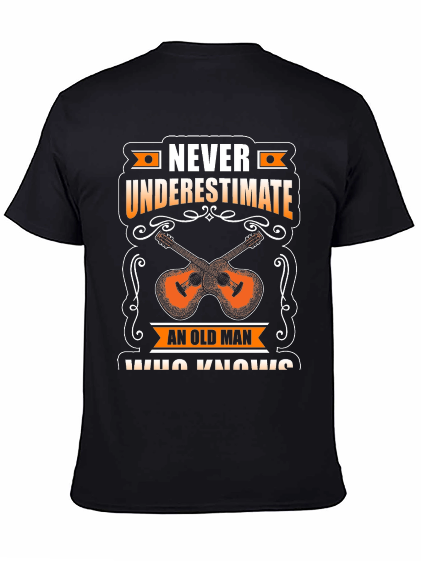 Never Underestimate Old Man T-Shirt
