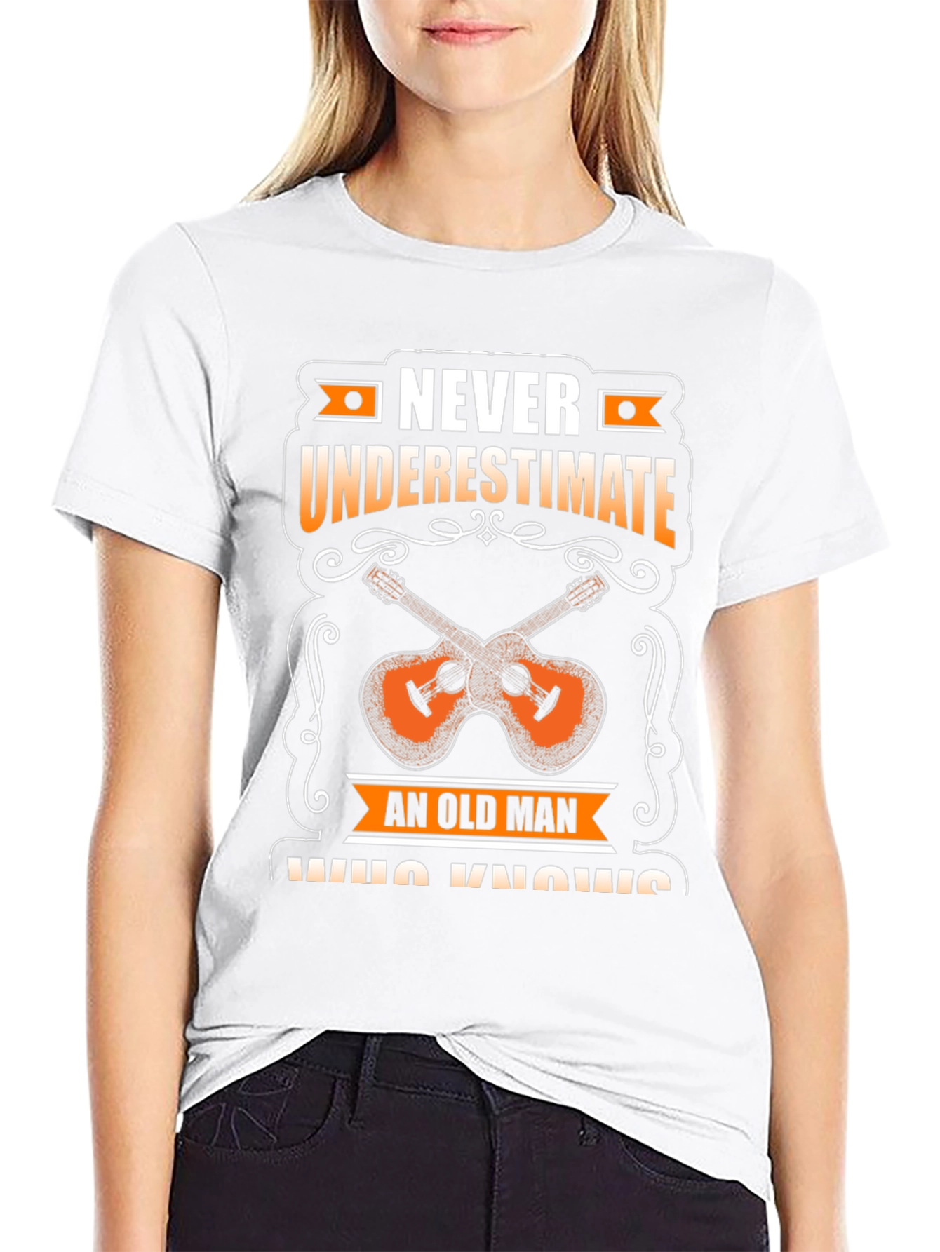 Never Underestimate Old Man T-Shirt