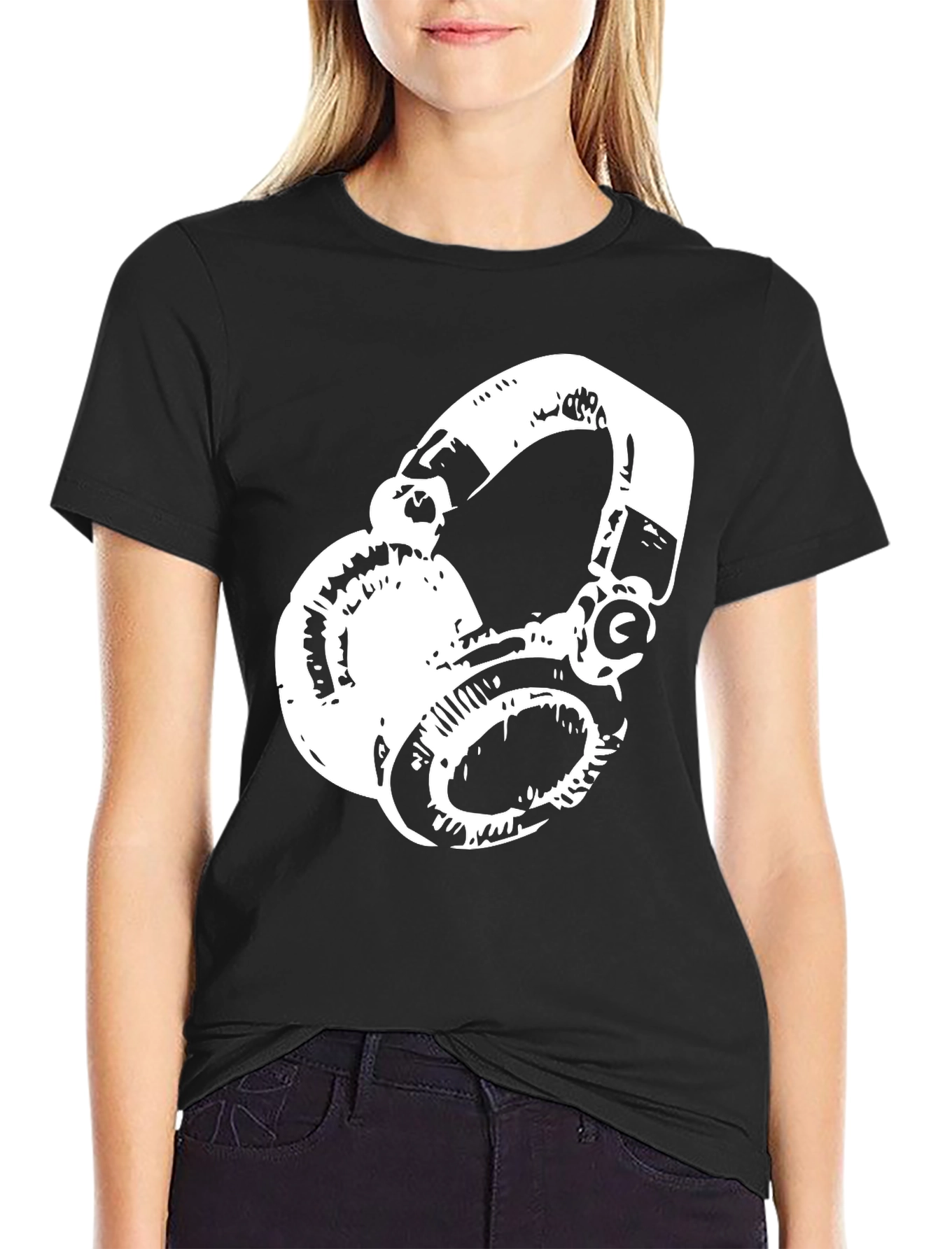 Cool Headphone Graphic T-Shirt