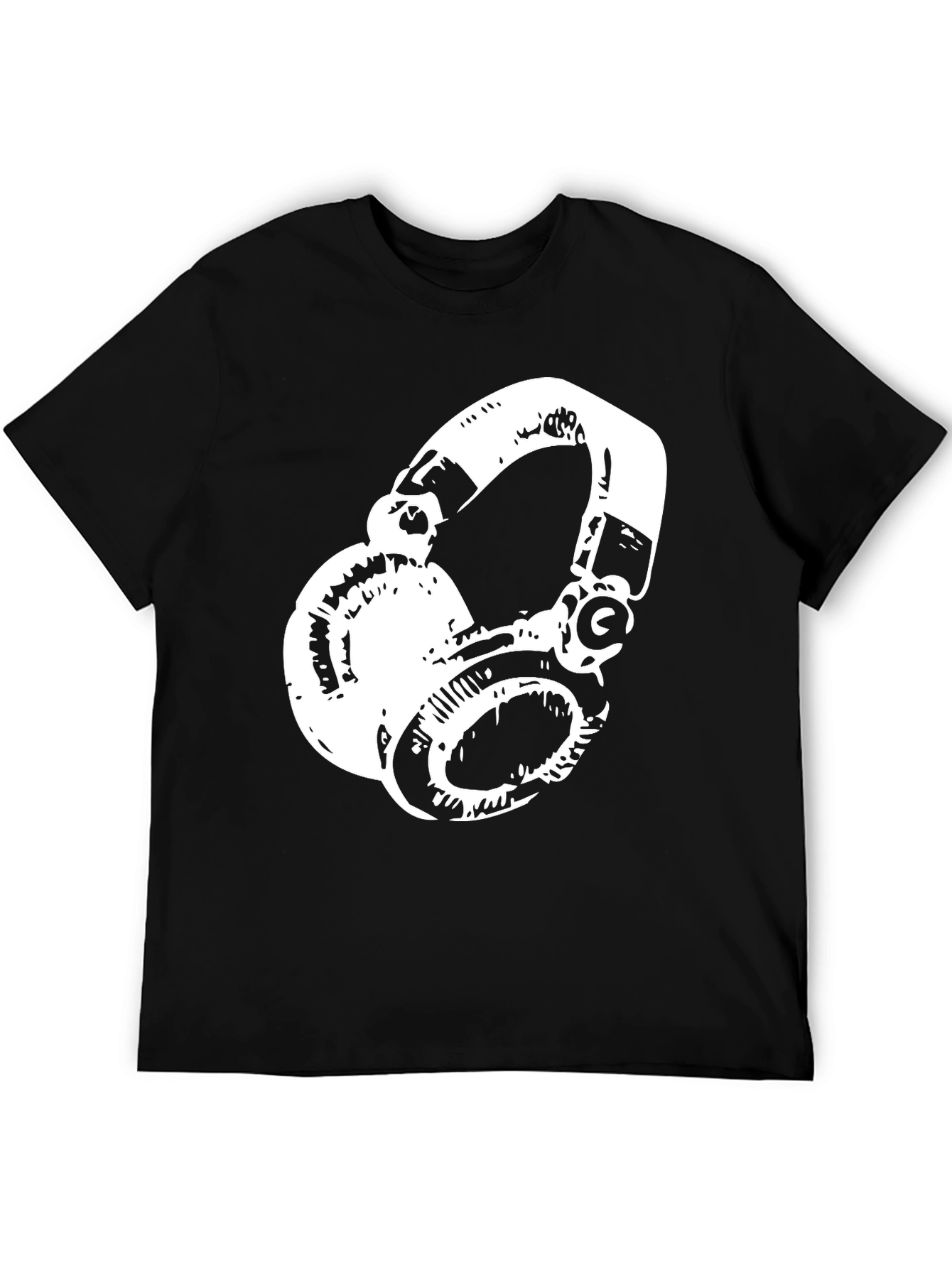 Cool Headphone Graphic T-Shirt
