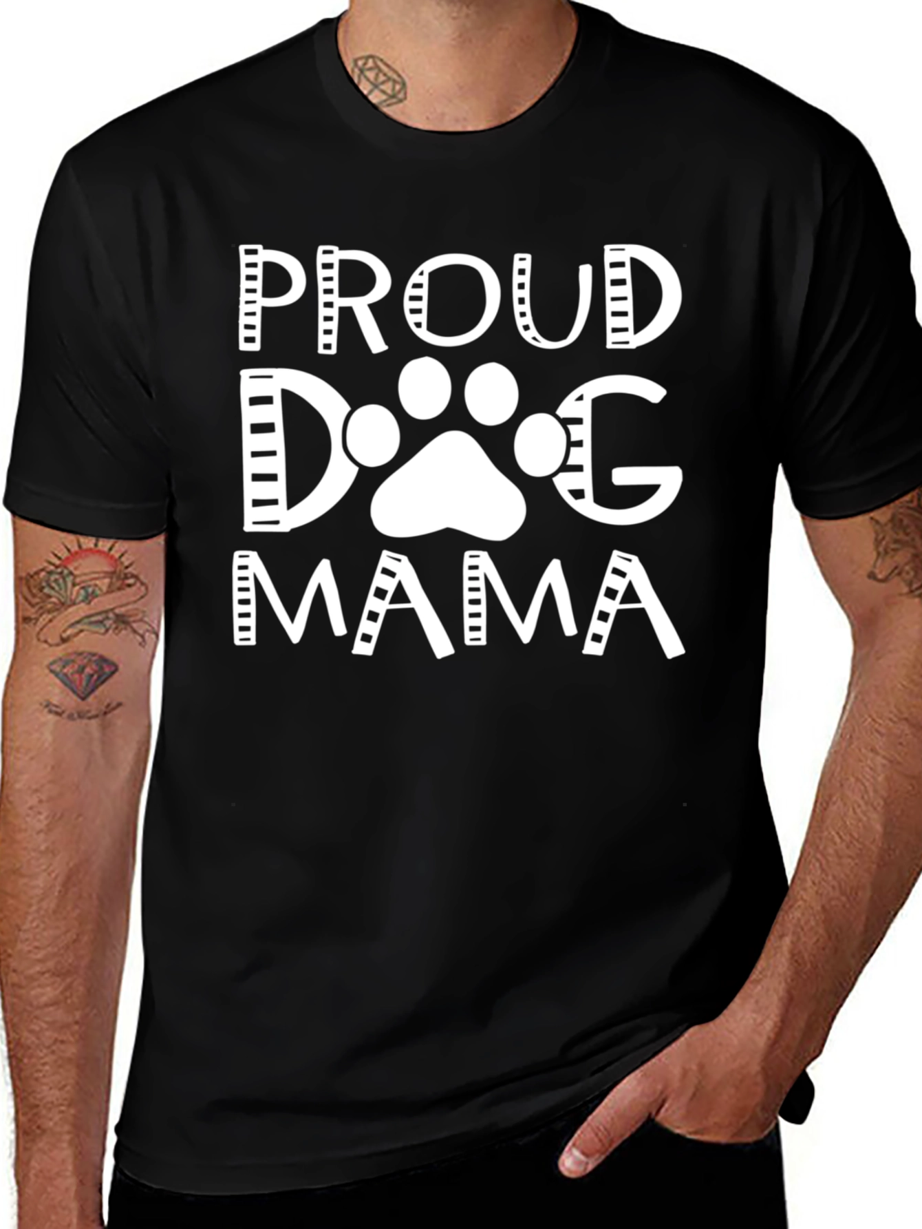 Proud Dog Mama Graphic Tee