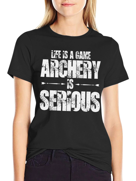 Archery is Serious Graphic Tee