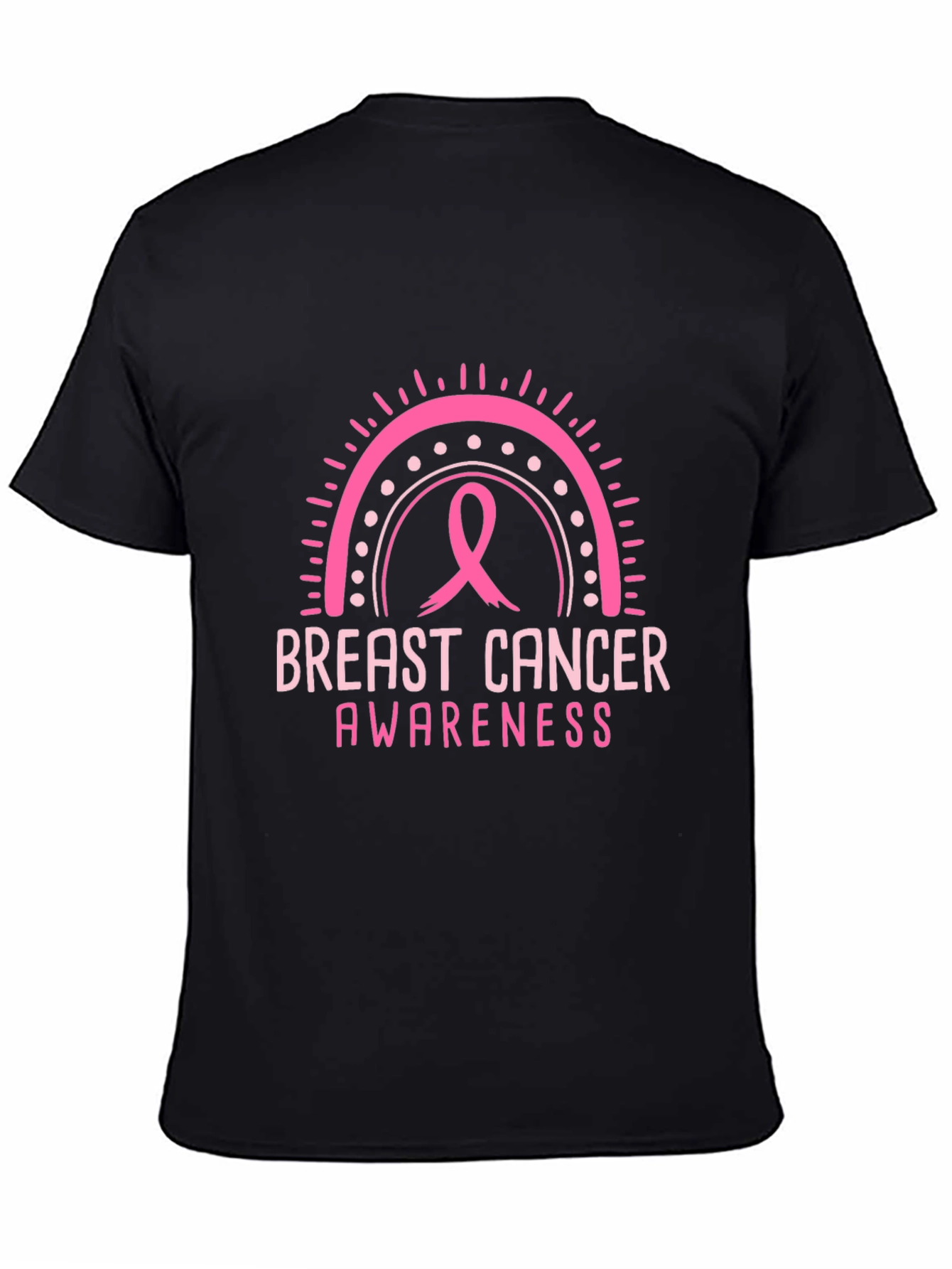 Breast Cancer Awareness Rainbow T-Shirt
