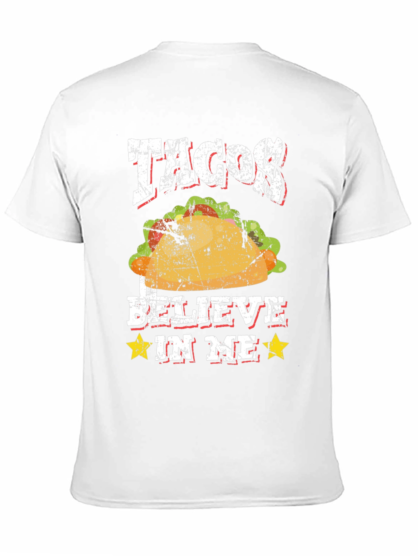 Tacos I Believe In Me Graphic T-Shirt