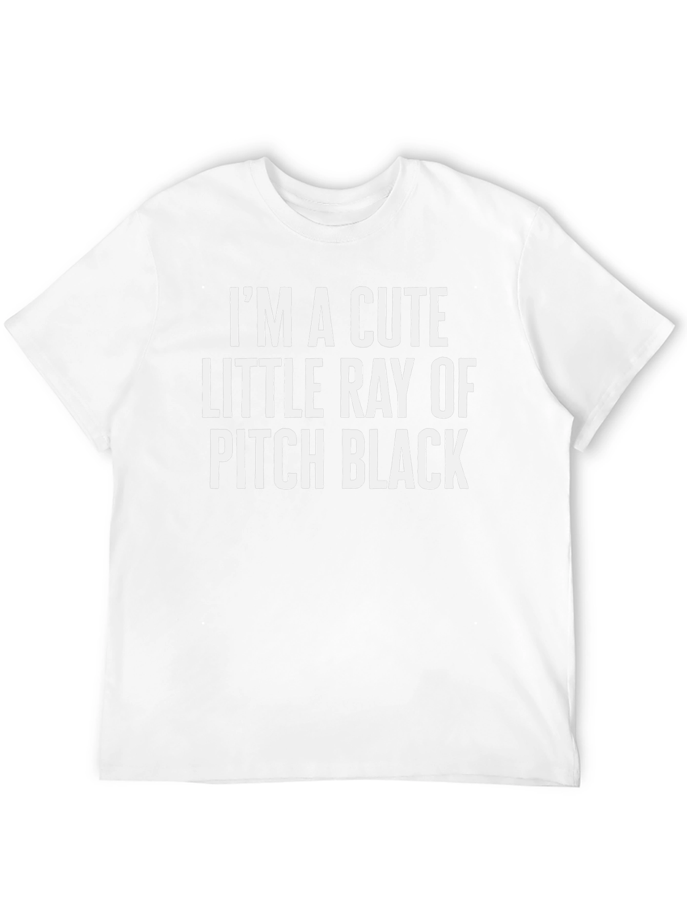 Cute Little Ray of Pitch Black Graphic T-Shirt