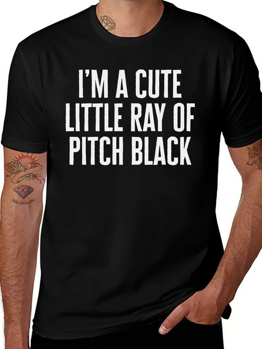 Cute Little Ray of Pitch Black Graphic T-Shirt