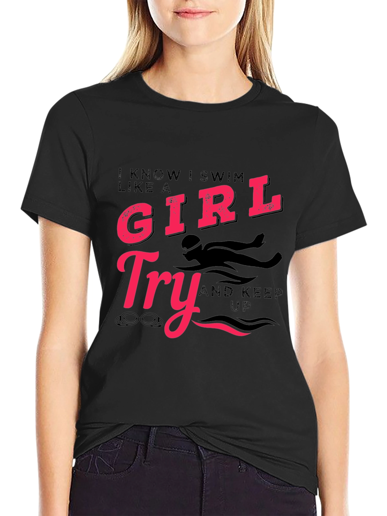 I Swim Like a Girl T-Shirt
