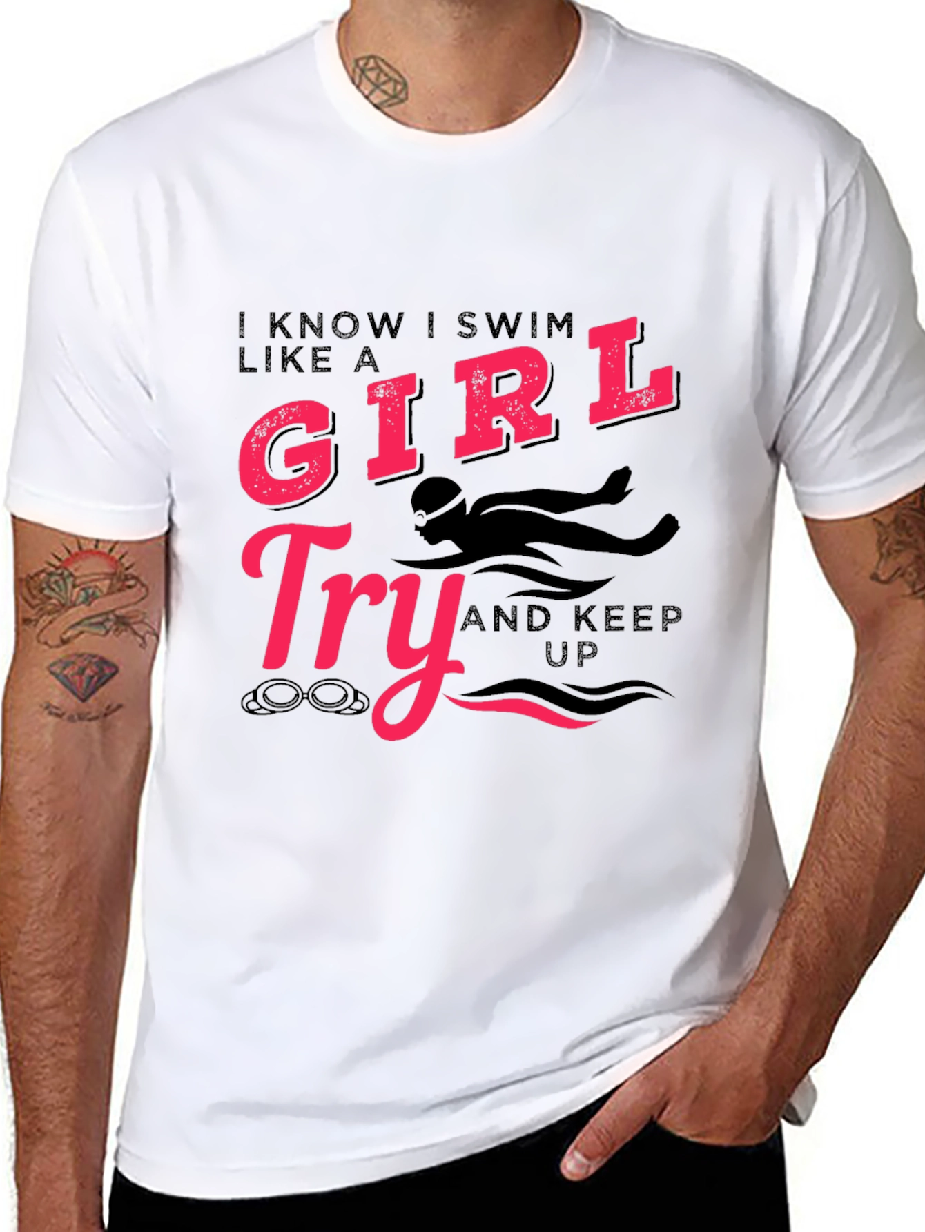 I Swim Like a Girl T-Shirt