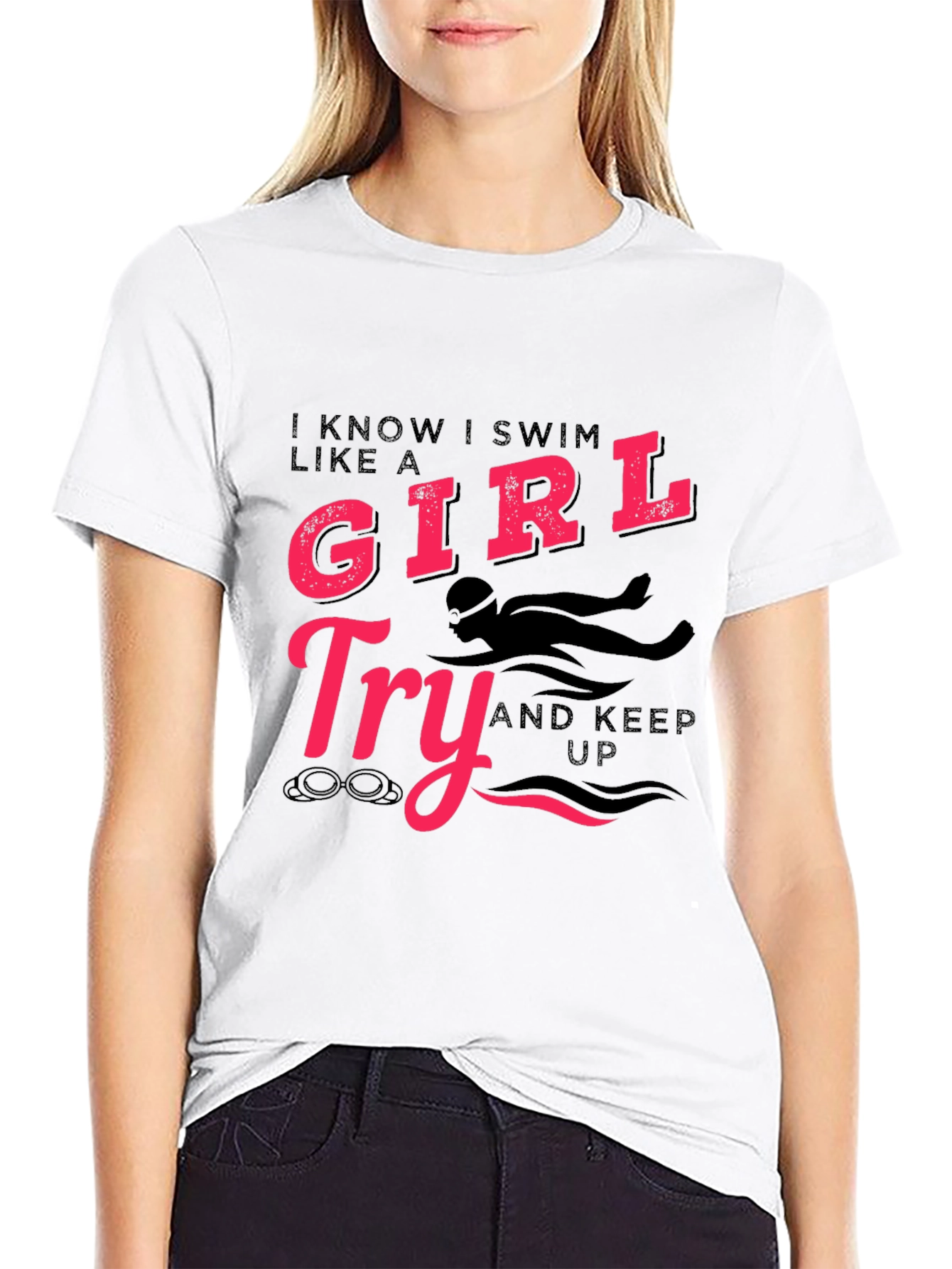 I Swim Like a Girl T-Shirt