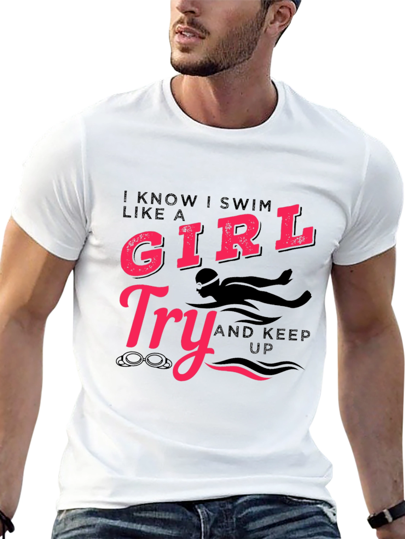 I Swim Like a Girl T-Shirt