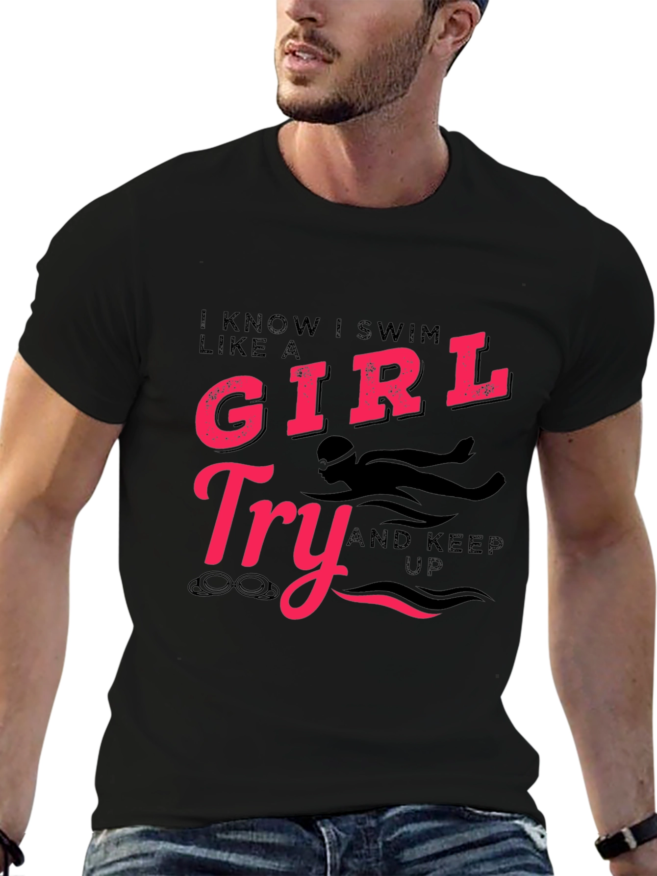 I Swim Like a Girl T-Shirt