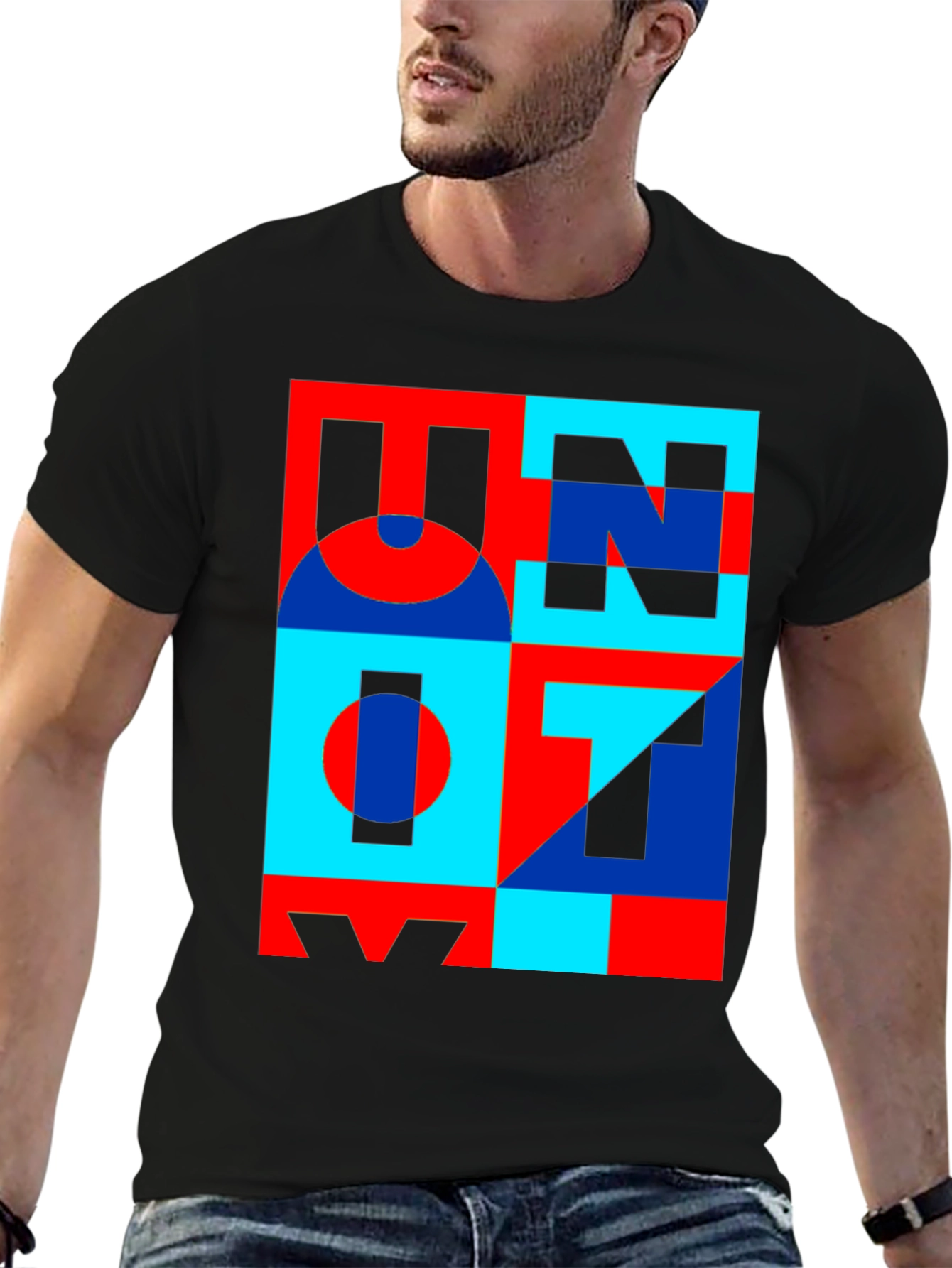 Modern Art Graphic Tee - UN07 Shirt