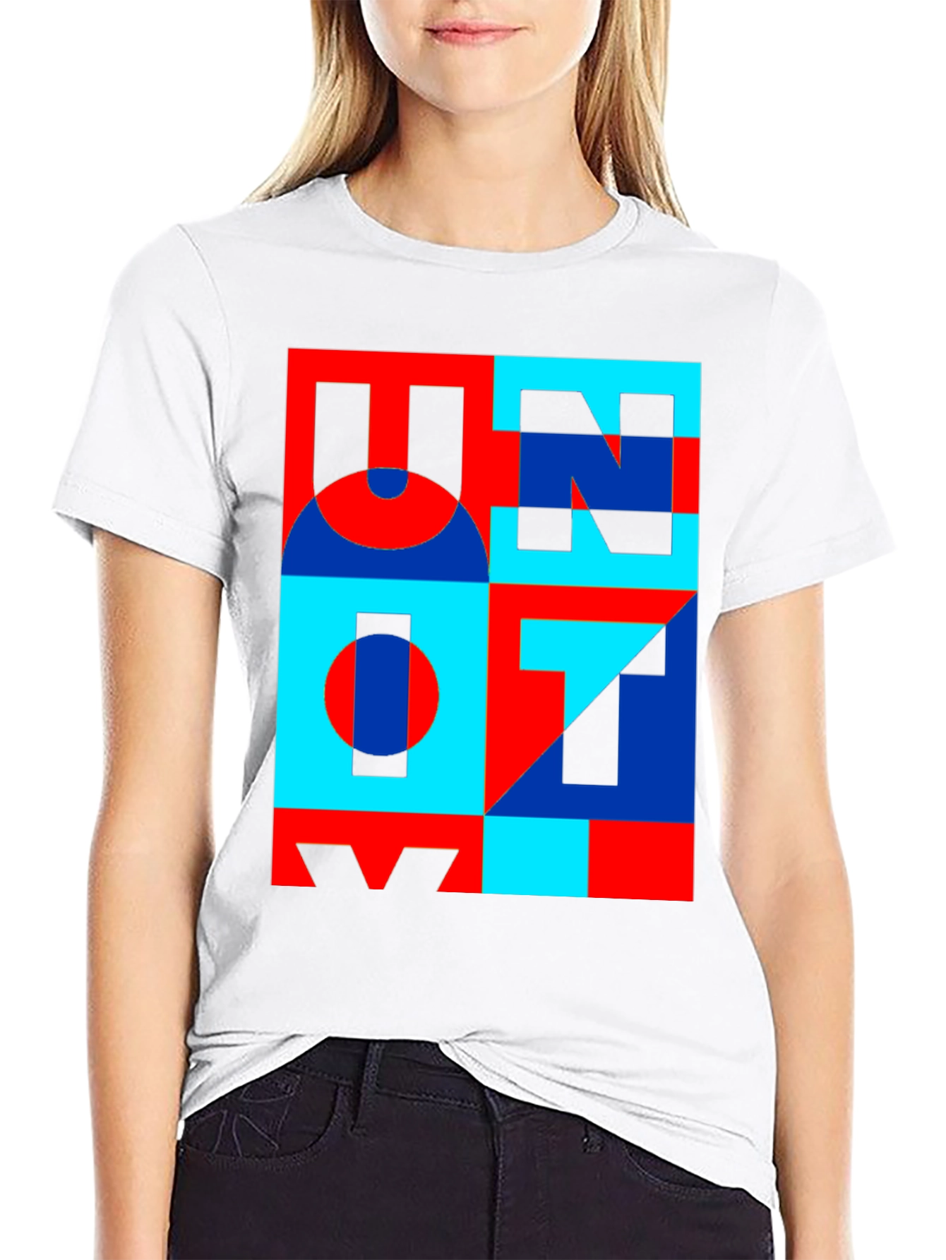 Modern Art Graphic Tee - UN07 Shirt
