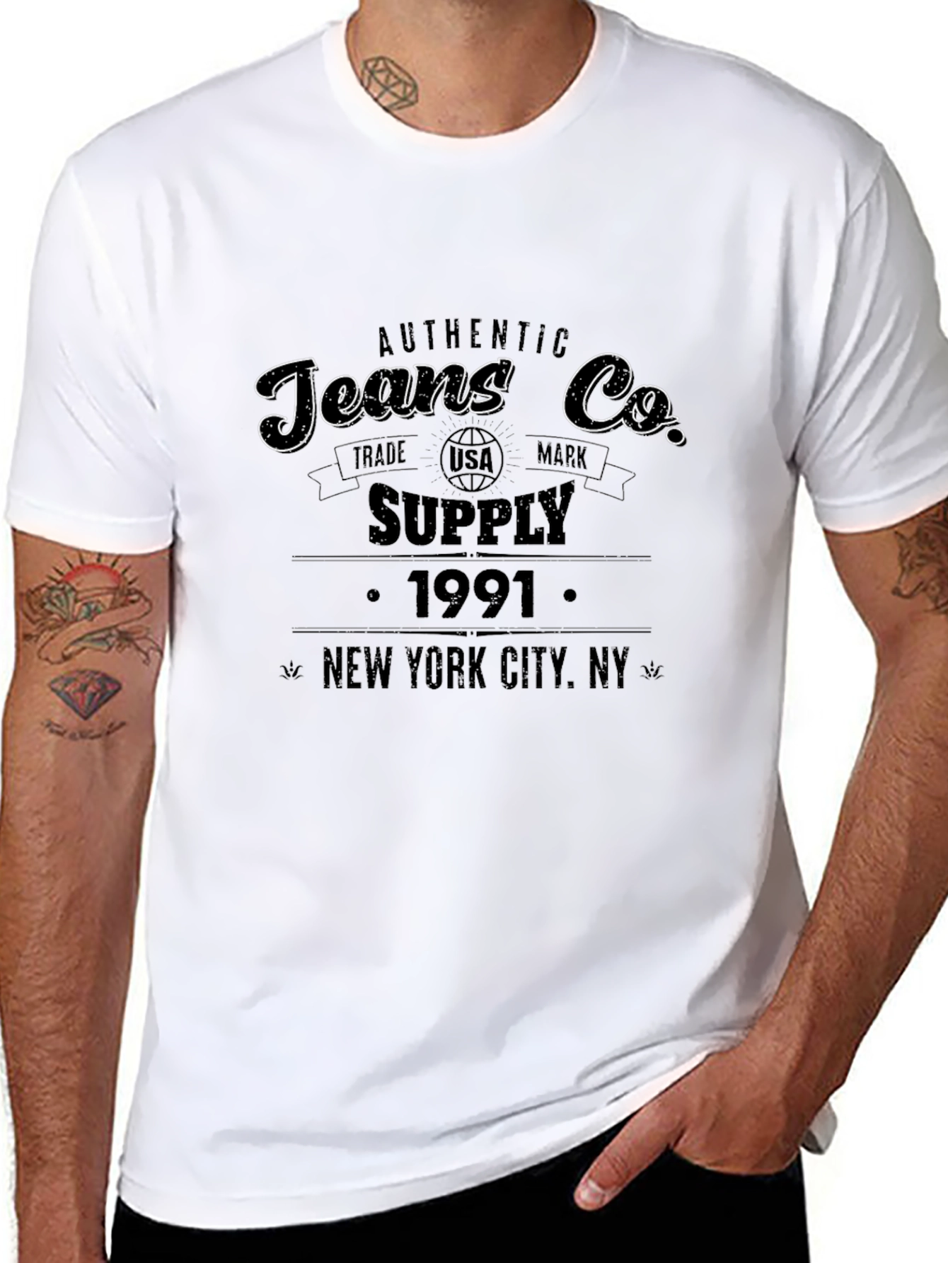 Authentic Jeans Co. Supply 1991 T-Shirt